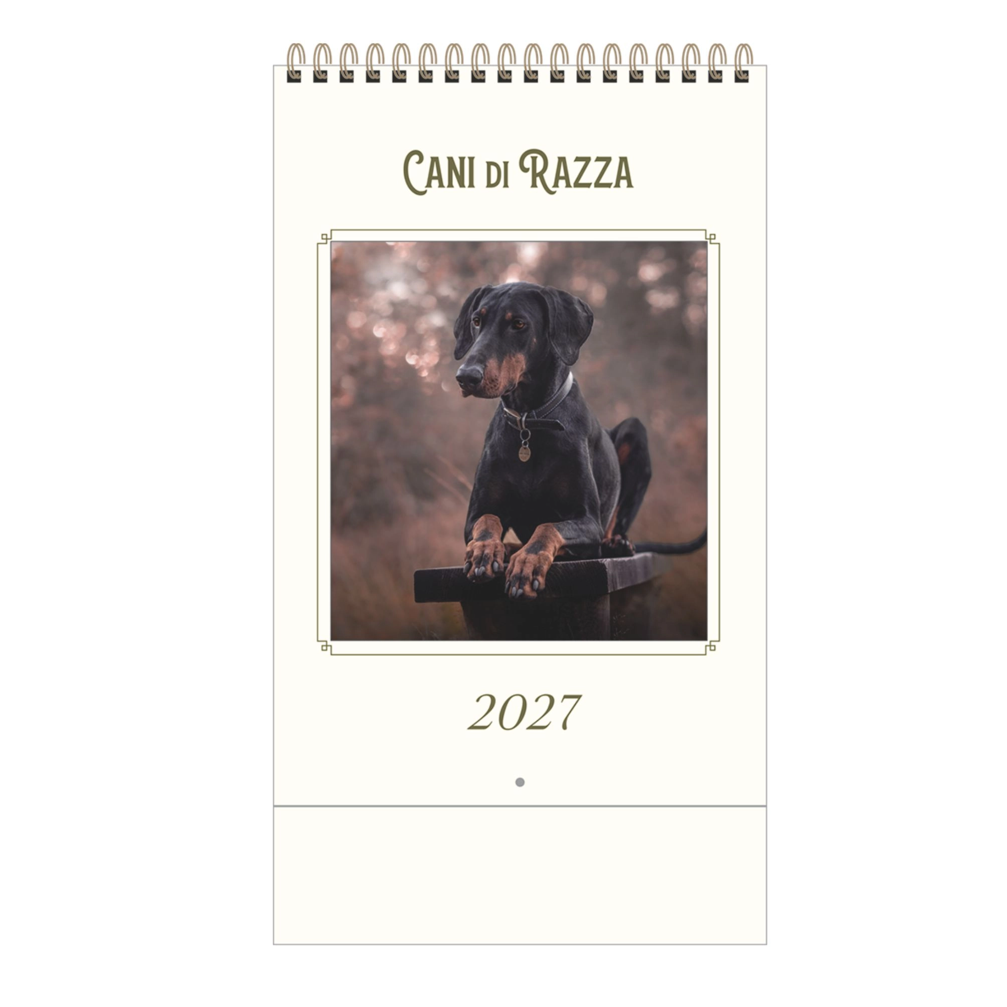 Immagine H036 Cani di razza - Calendario Illustrato Anticato