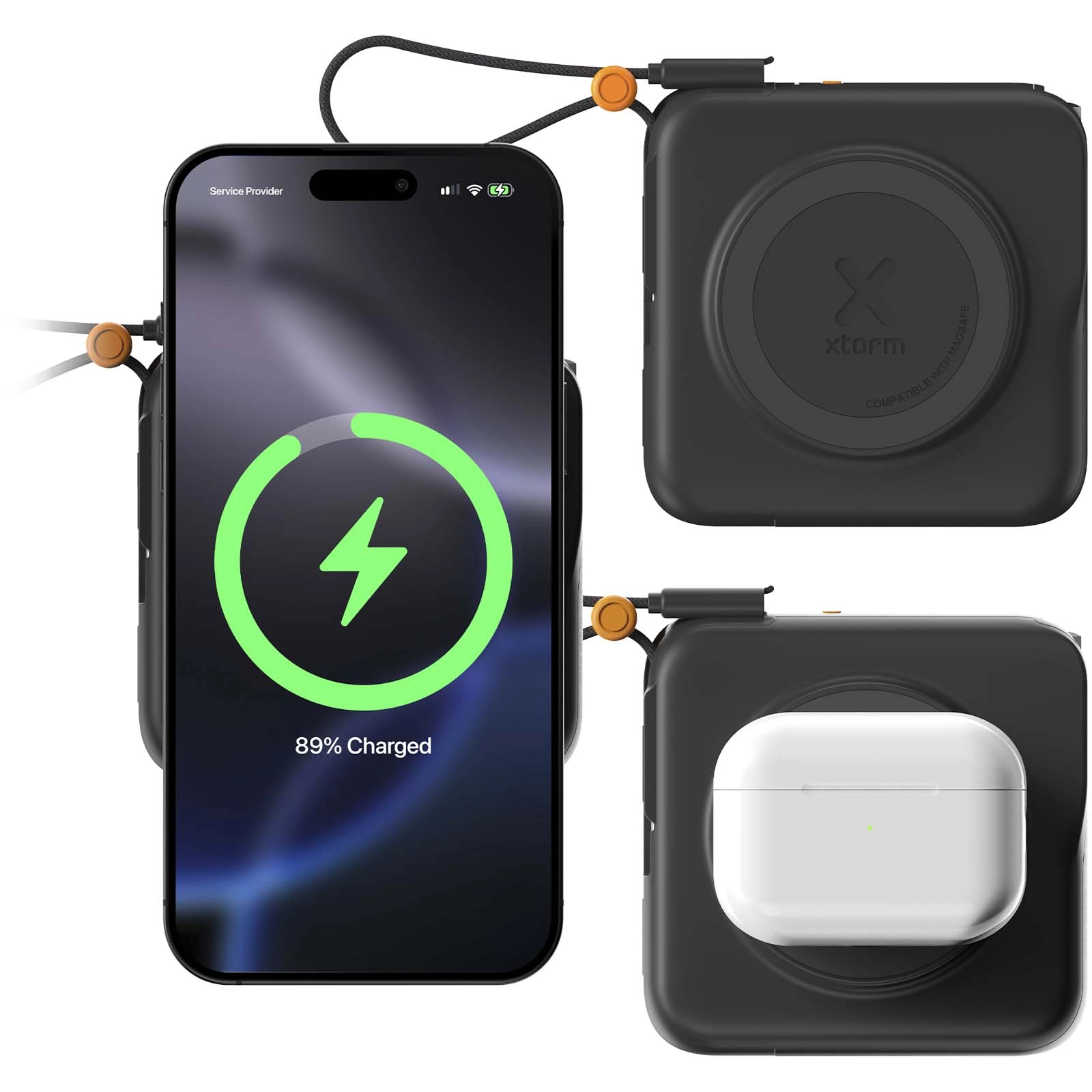 Immagine Caricabatterie da viaggio 3-in-1 da 30 W 10.000 mAh Xtorm TravelPro 