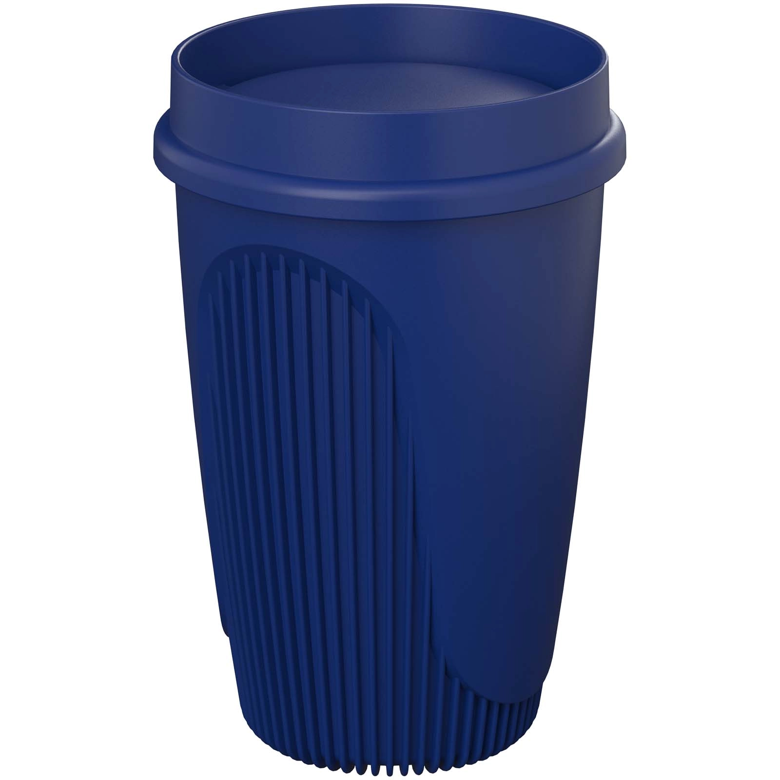 Immagine Bicchiere da 350 ml con coperchio a 360° Alto POP