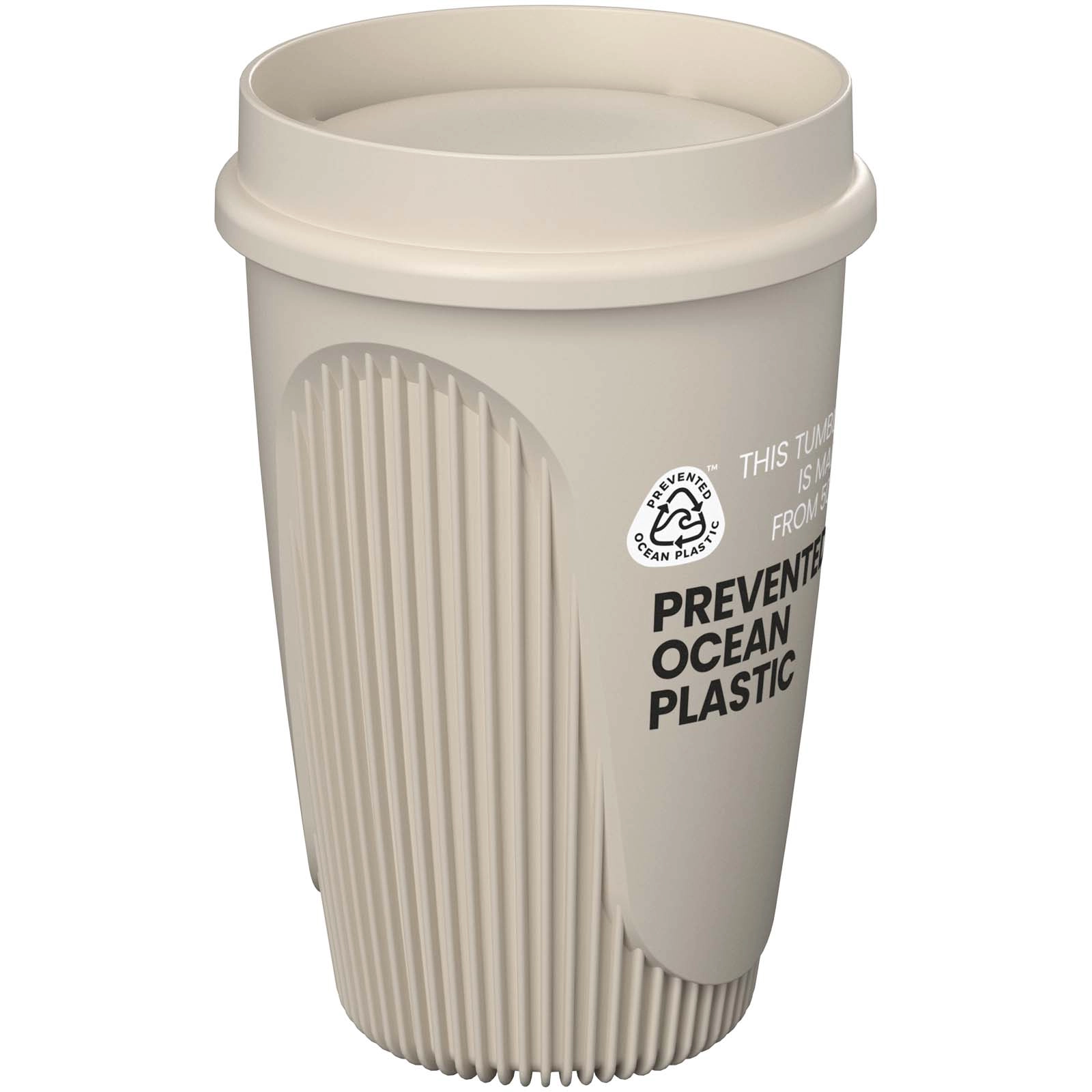 Immagine Bicchiere da 350 ml con coperchio a 360° Alto POP
