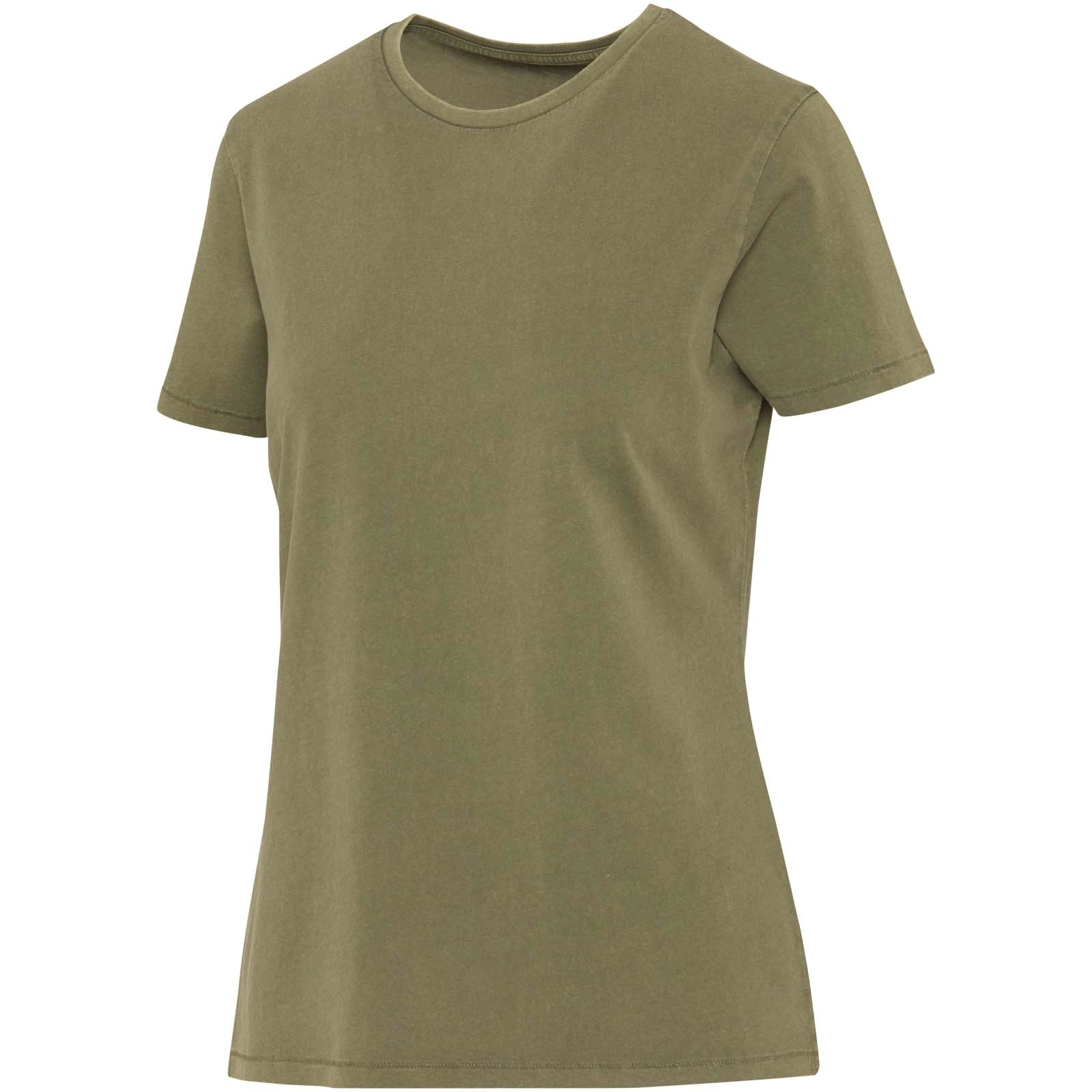 Immagine T-shirt a maniche corte da donna in tessuto lavato da 160 g/m²Nanaimo