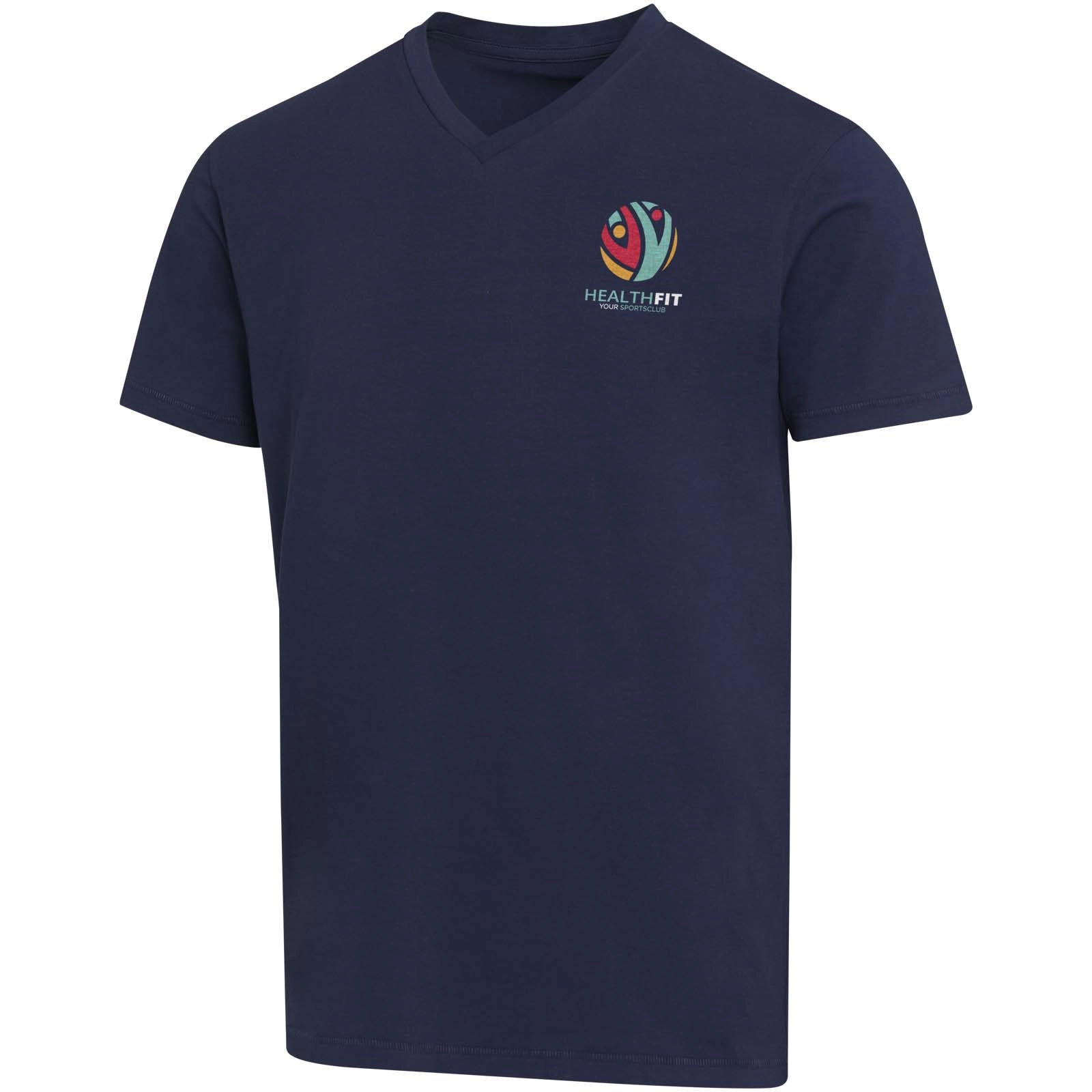 Immagine T-shirt a maniche corte unisex con scollo a V in cotone biologico certificato OCS da 200 g/m² Balfour