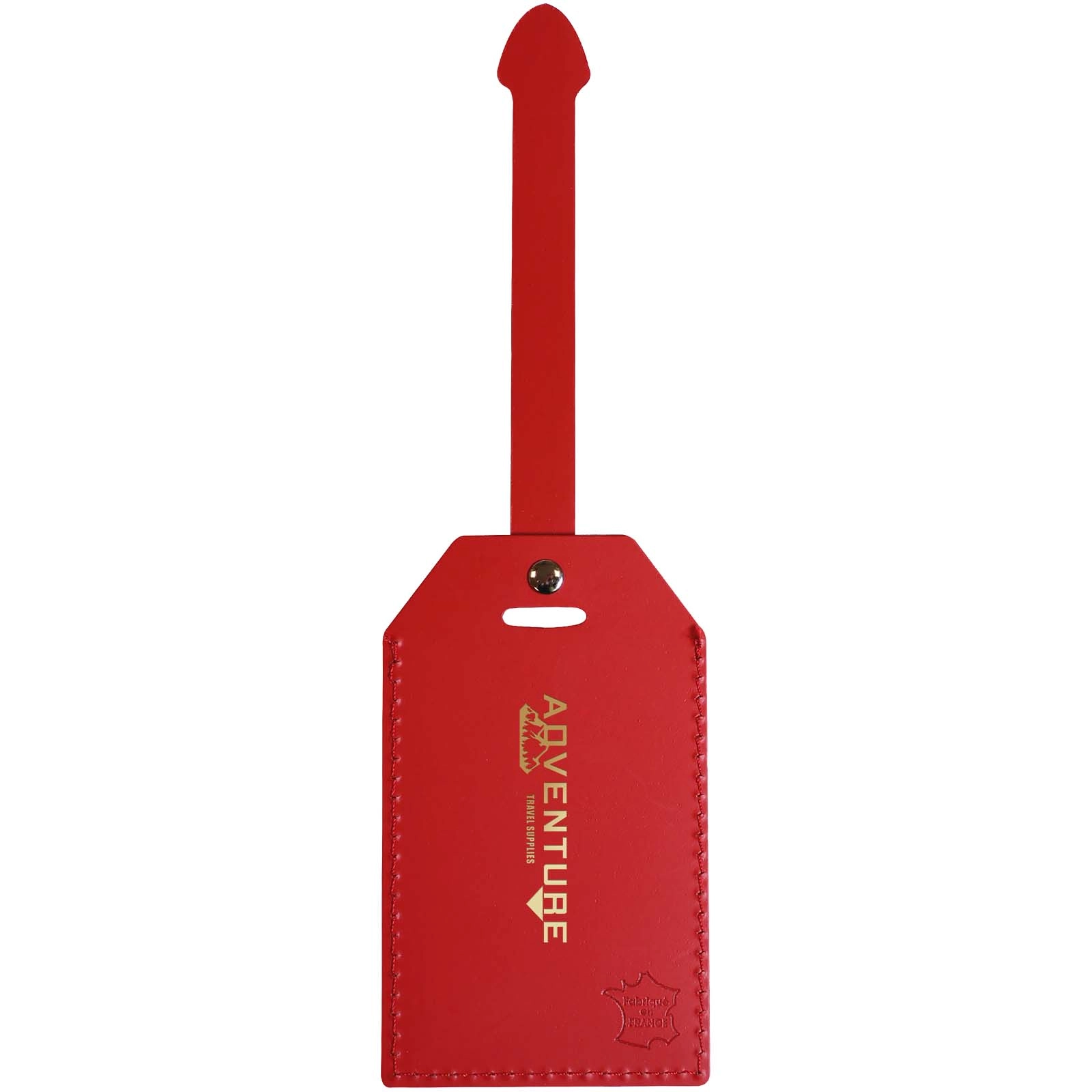 Immagine Etichetta per bagagli in pelle riciclata Citizen Green Milou