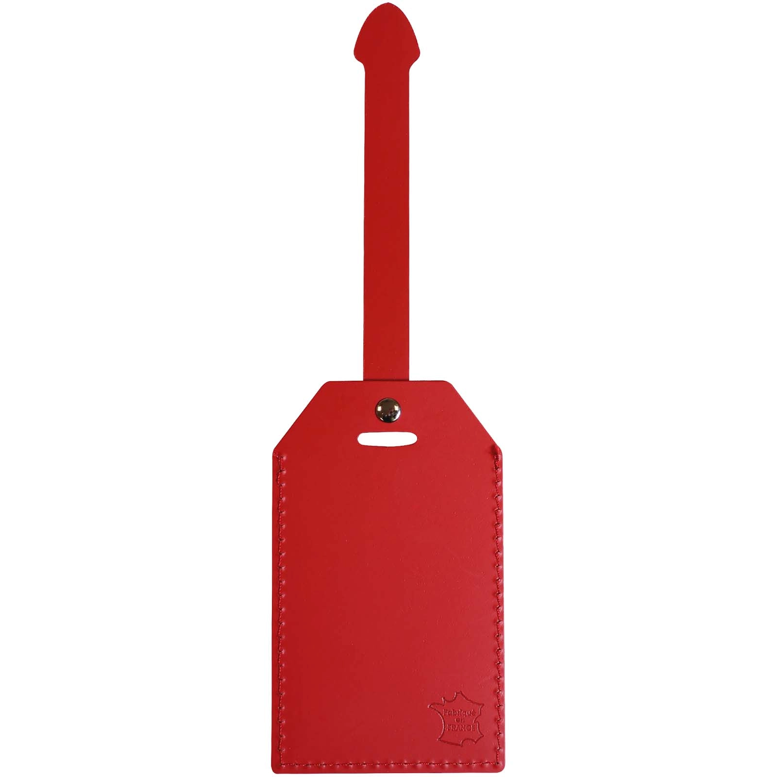 Immagine Etichetta per bagagli in pelle riciclata Citizen Green Milou