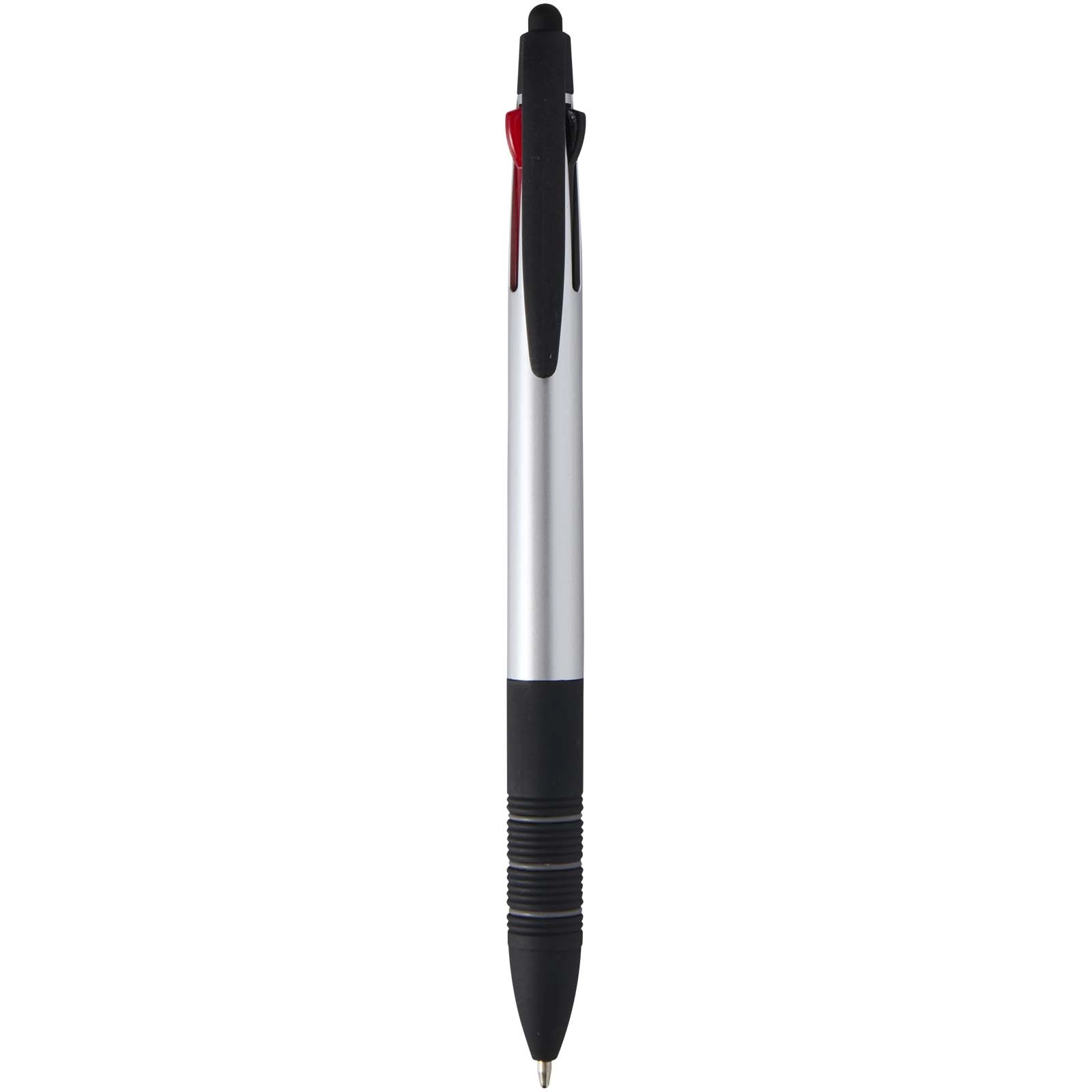 Immagine Penna a sfera in materiale riciclato certificato RCS a 3 inchiostri con stilo Trine