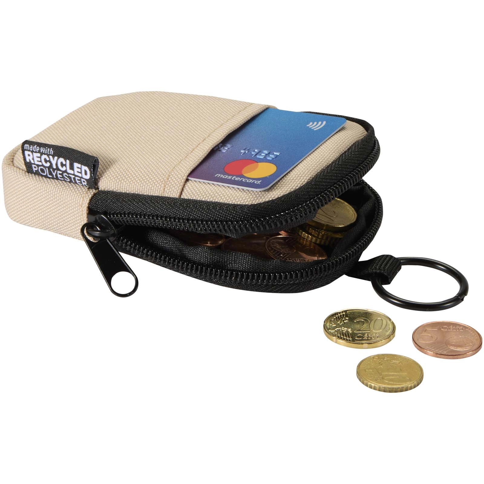 Immagine Marsupio di piccole dimensioni in materiale riciclato certificato GRS Byron Clip & Go - 0,2L