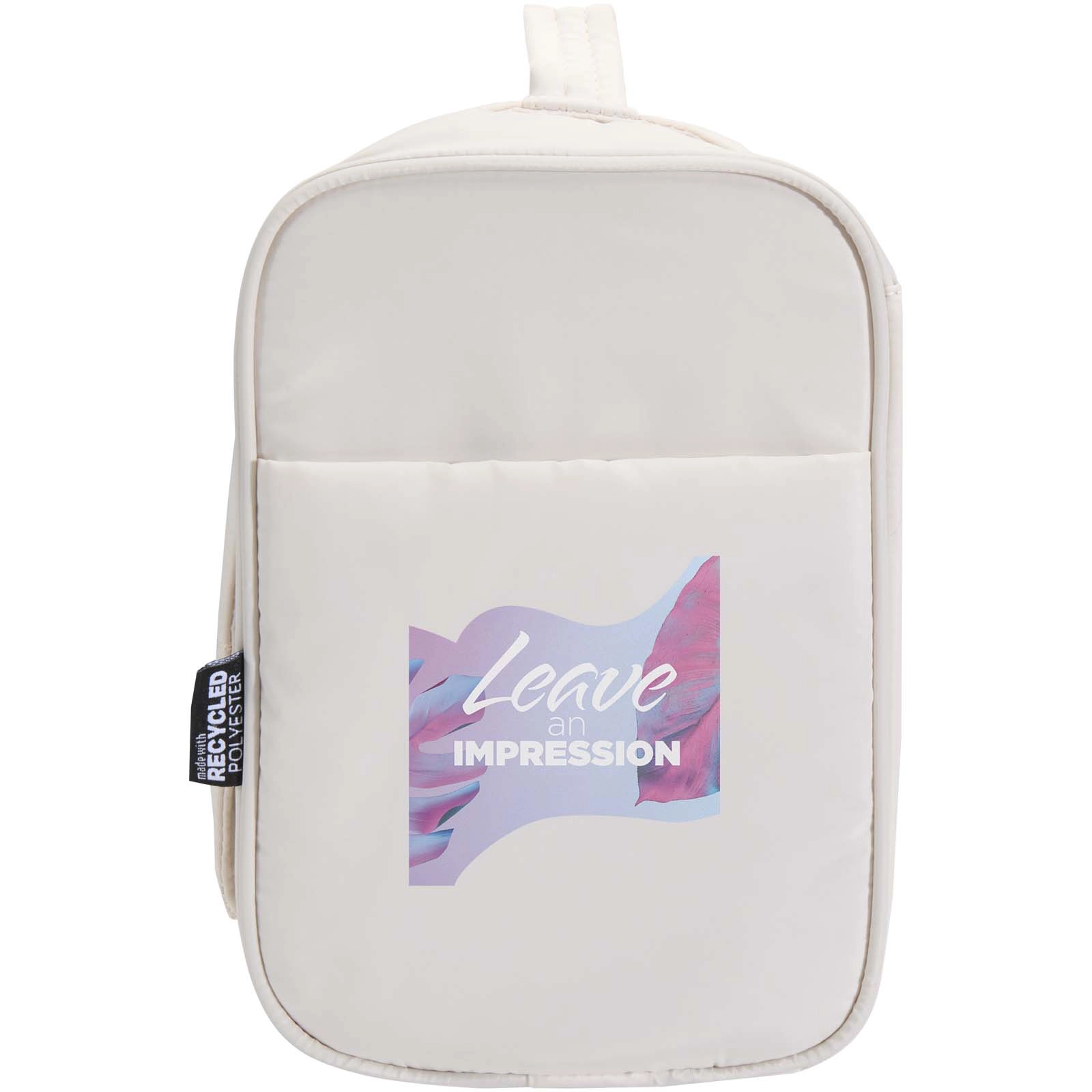 Immagine Beauty case da appendere in materiale riciclato certificato GRS Puffer - 8L