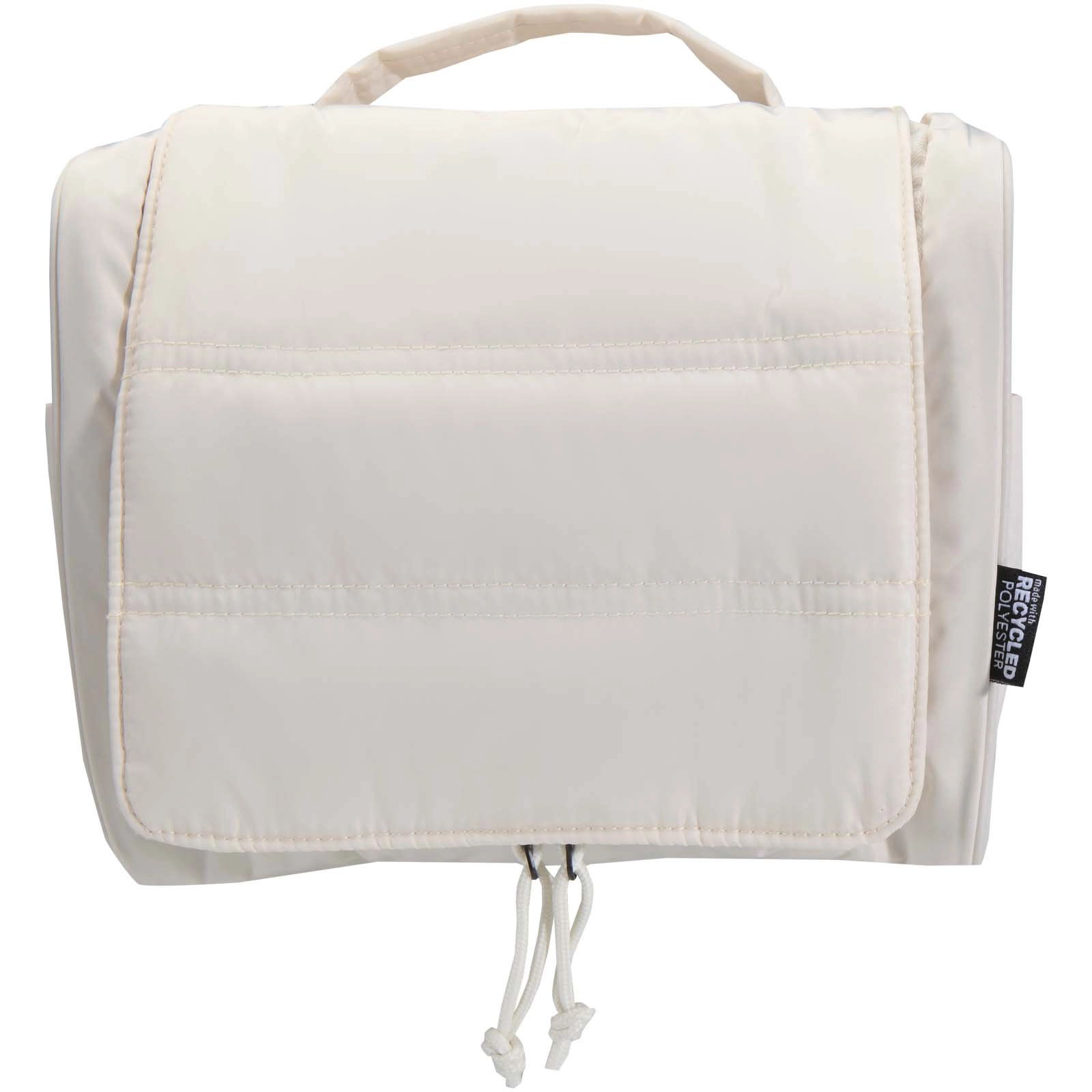 Immagine Beauty case da appendere in materiale riciclato certificato GRS Puffer - 8L