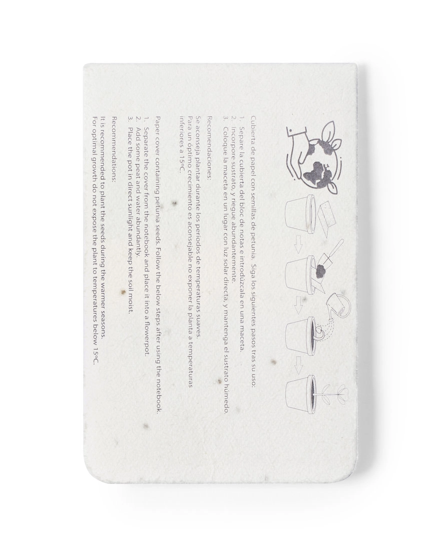 Immagine Bloc-Notes con Semi Amenti
