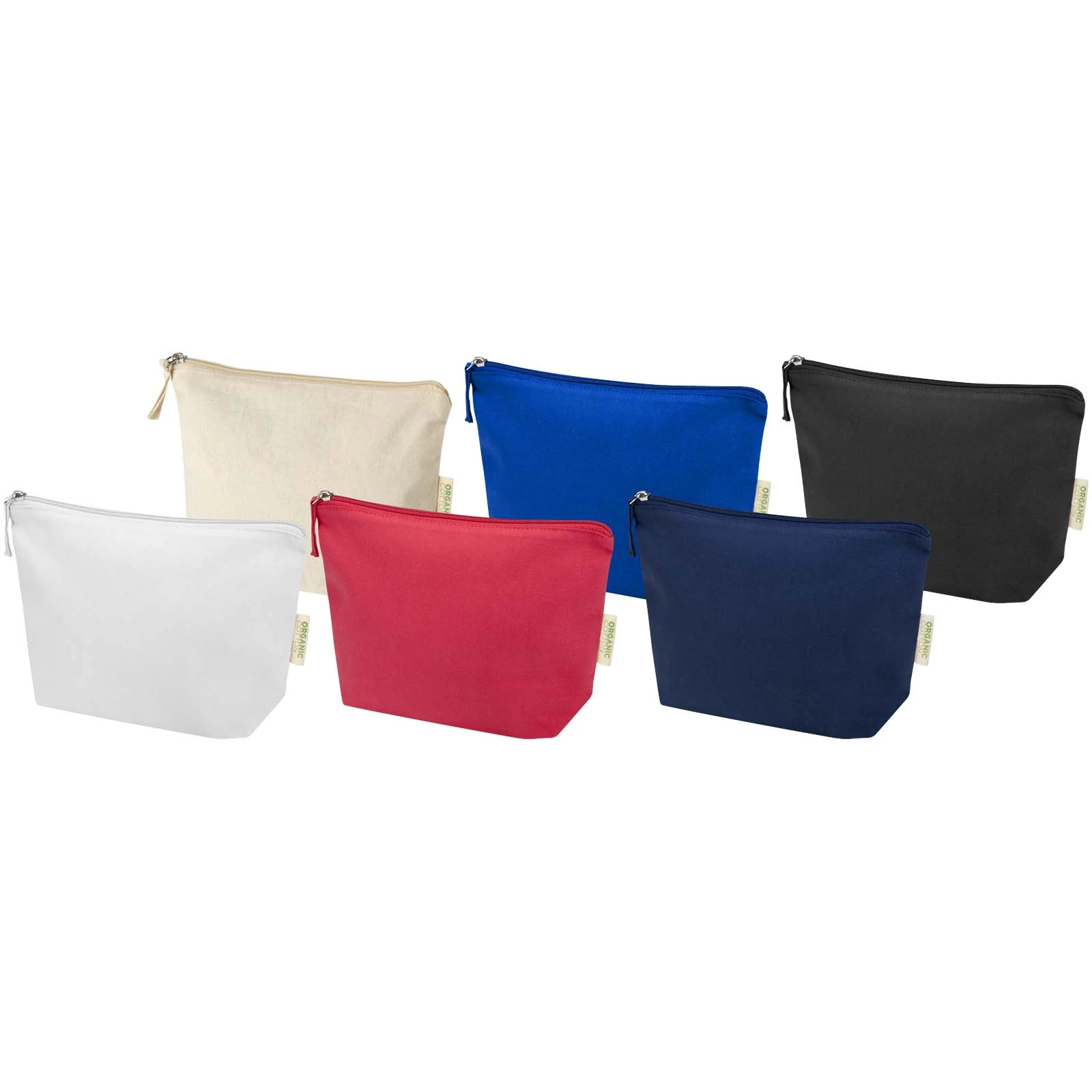 Immagine Beauty case in tessuto biologico certificato OCS da 180 g/m² Odisha - 1L
