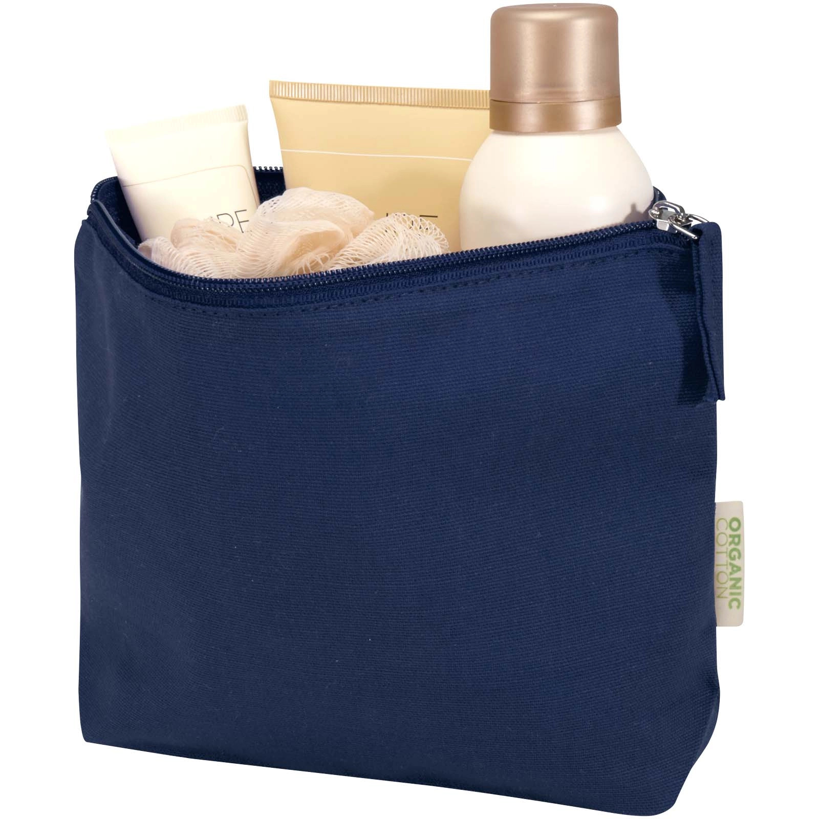 Immagine Beauty case in tessuto biologico certificato OCS da 180 g/m² Odisha - 1L