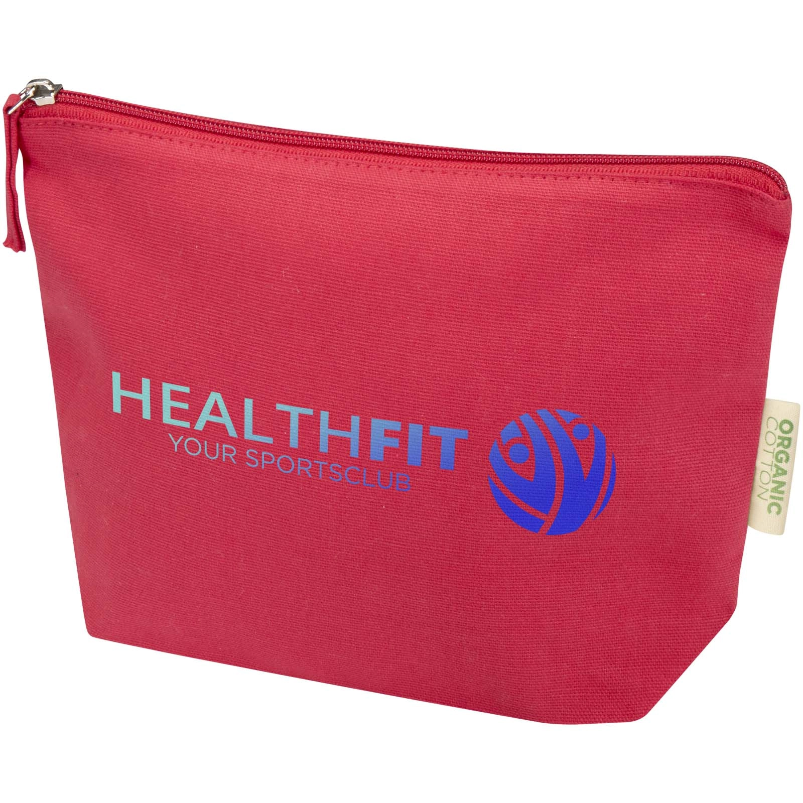 Immagine Beauty case in tessuto biologico certificato OCS da 180 g/m² Odisha - 1L
