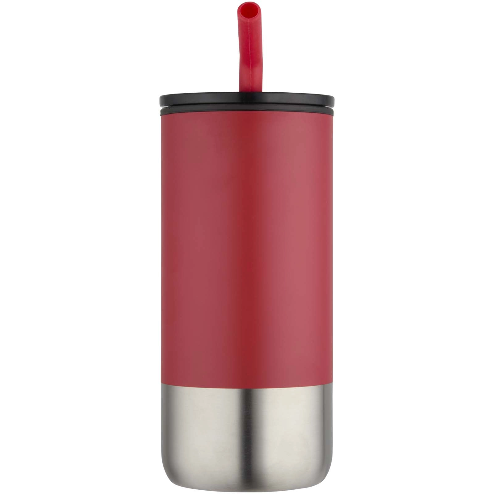 Immagine Bicchiere termico in materiale certificato RCS con cannuccia Grayson da 480 ml