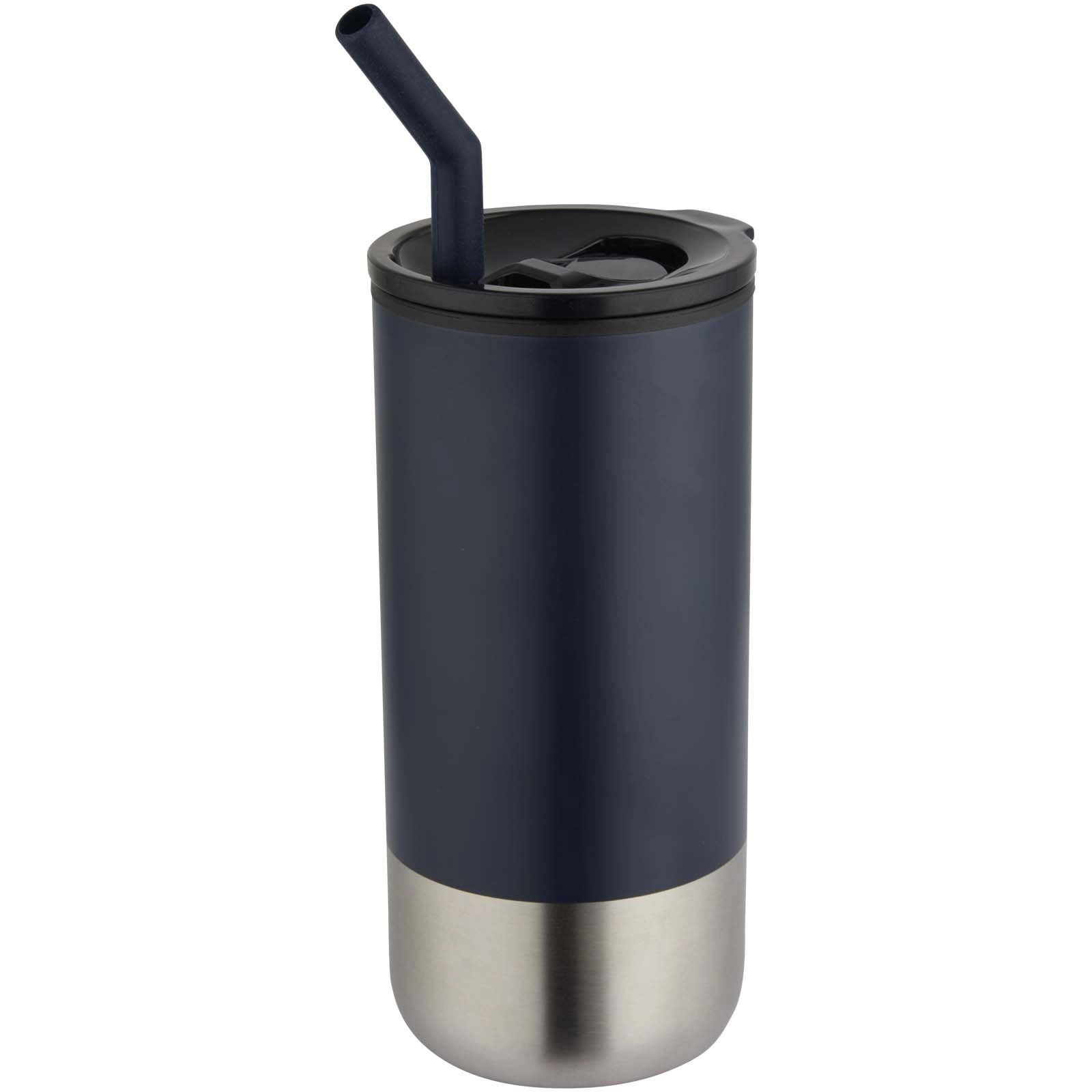 Immagine Bicchiere termico in materiale certificato RCS con cannuccia Grayson da 480 ml