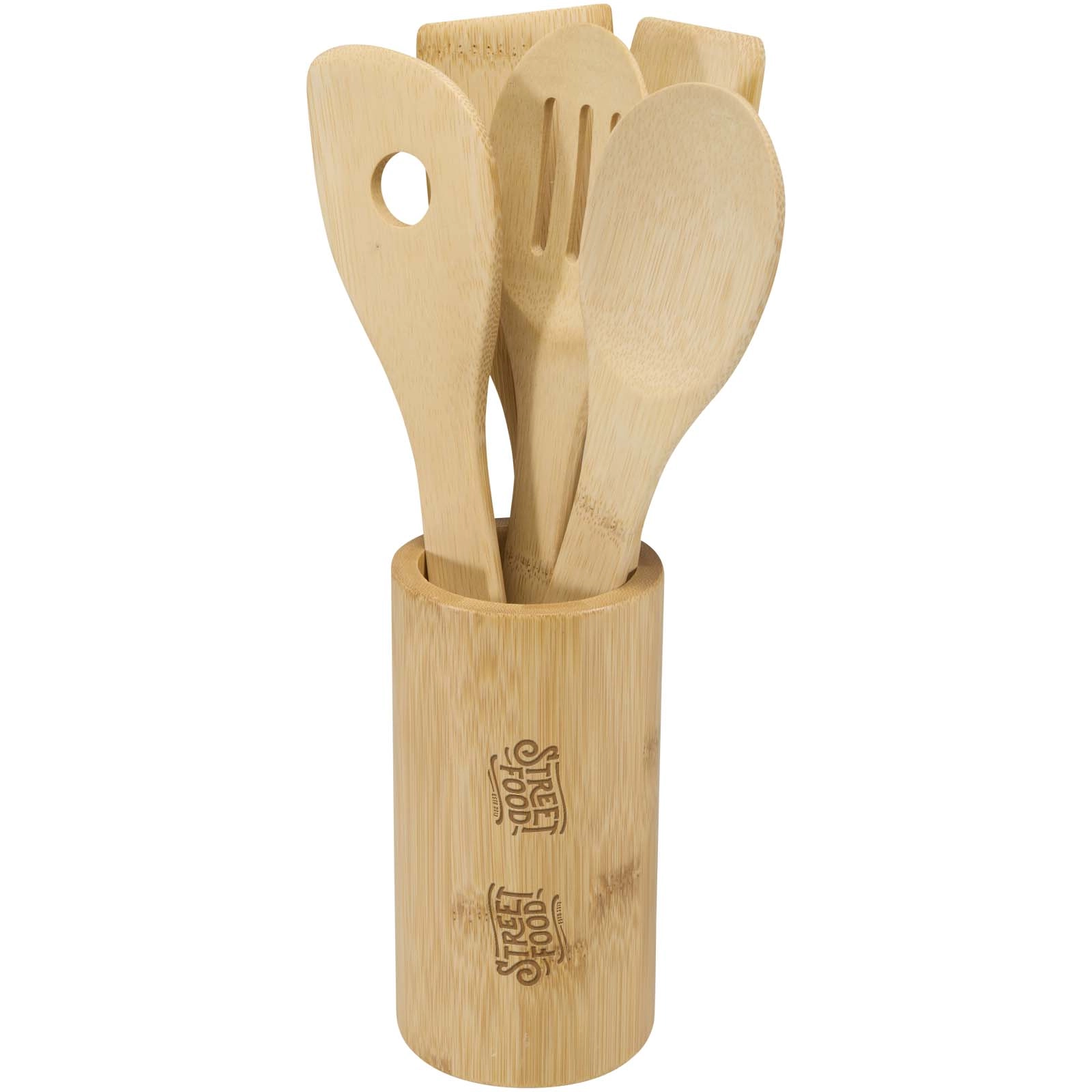 Immagine Set di utensili da cucina in bambù Tala