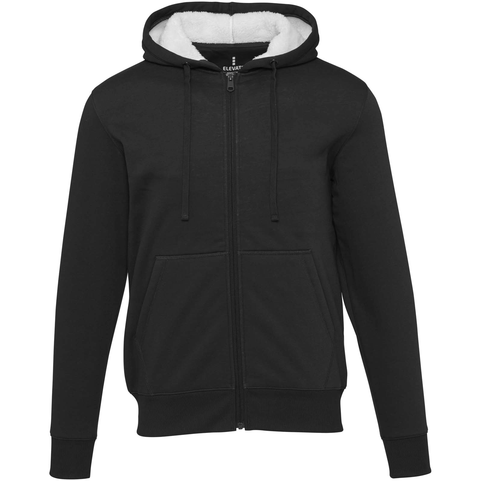 Immagine Felpa con cappuccio e zip intera in sherpa da 320 g/m² Natron