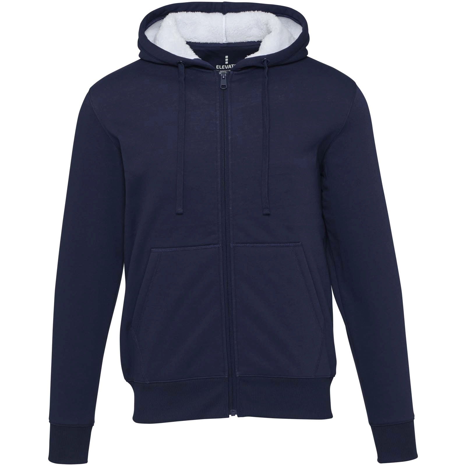 Immagine Felpa con cappuccio e zip intera in sherpa da 320 g/m² Natron