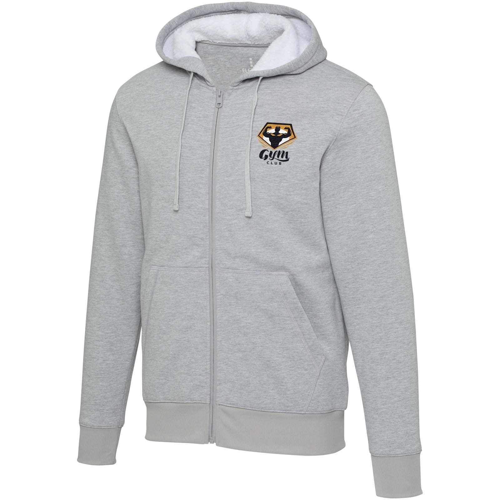 Immagine Felpa con cappuccio e zip intera in sherpa da 320 g/m² Natron