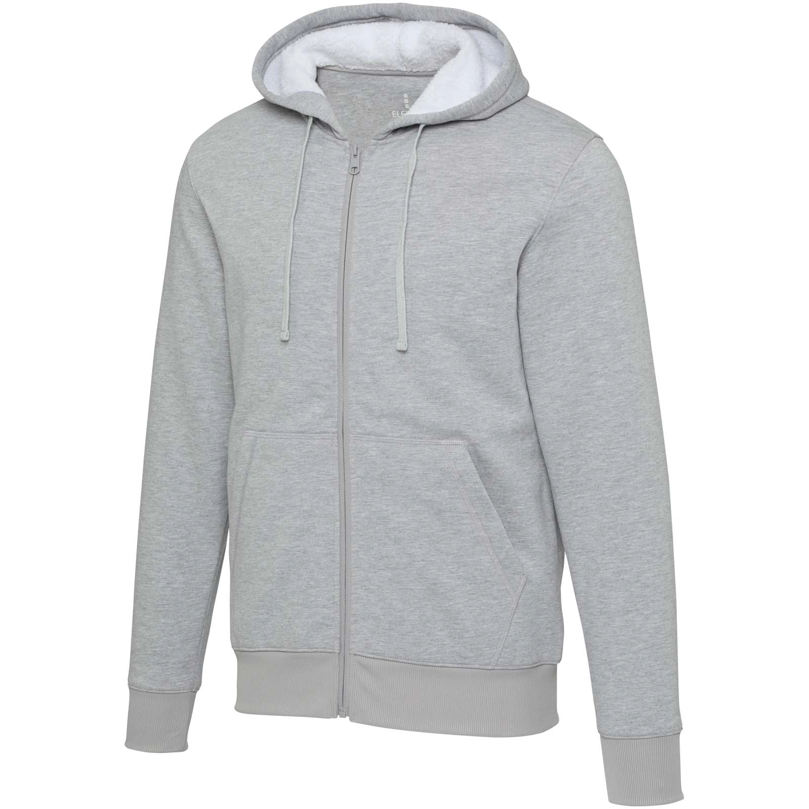Immagine Felpa con cappuccio e zip intera in sherpa da 320 g/m² Natron