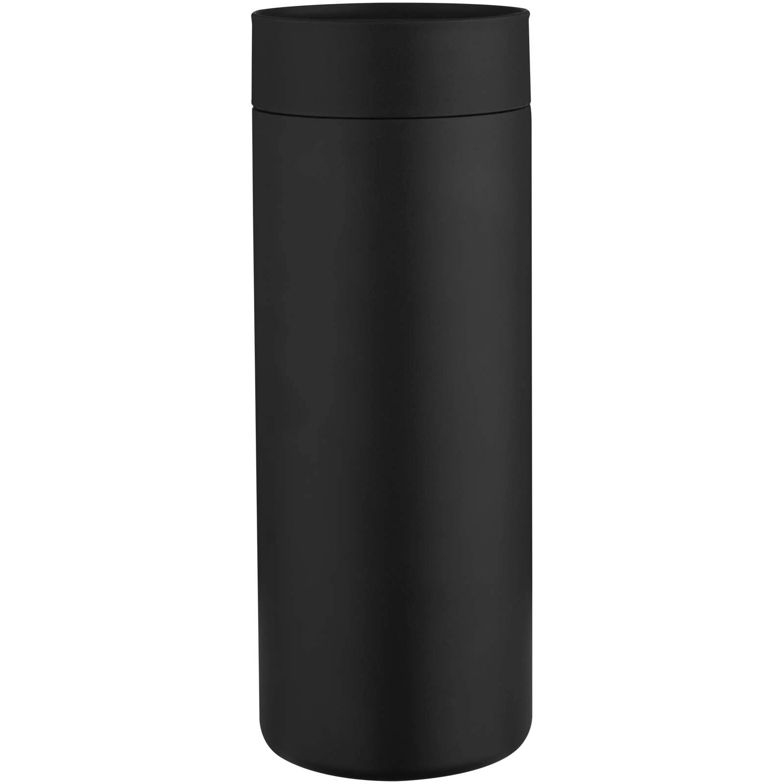 Immagine Borraccia in acciaio inossidabile riciclato certificato RCS a doppia parete da 650 ml con set di coperchi da 3 pezzi Illumina