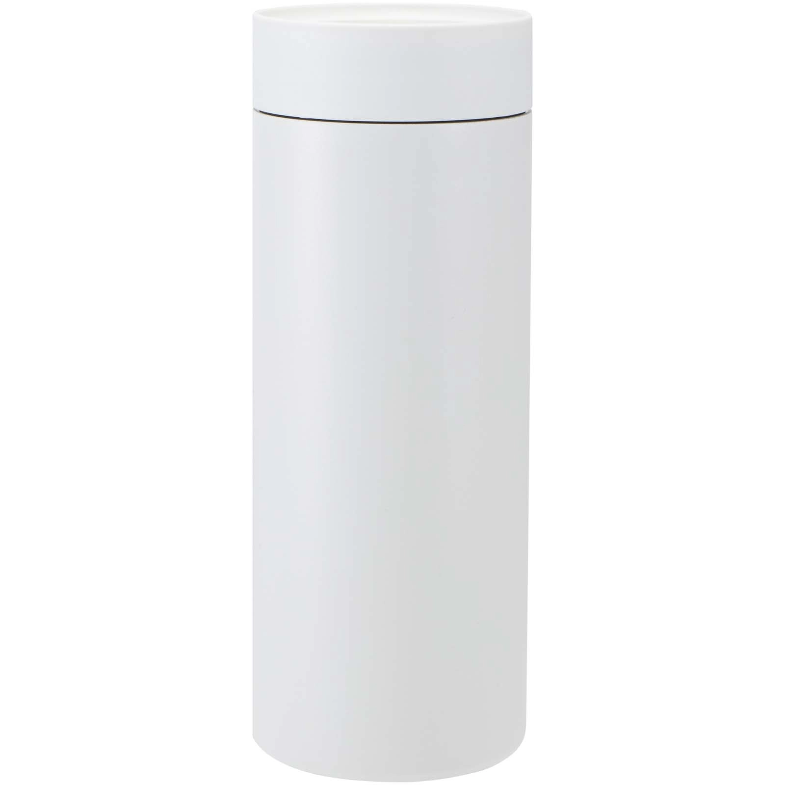 Immagine Borraccia in acciaio inossidabile riciclato certificato RCS a doppia parete da 650 ml con set di coperchi da 3 pezzi Illumina