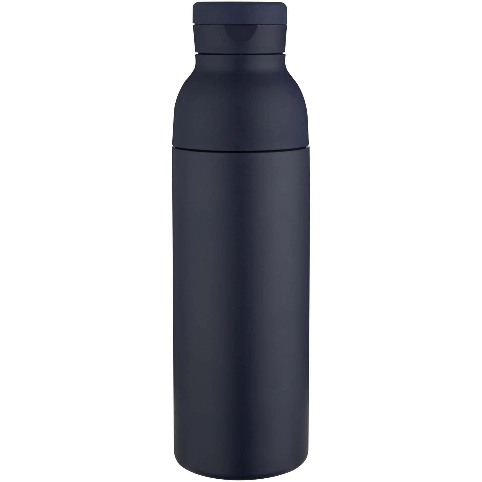 Immagine Borraccia in acciaio inossidabile riciclato certificato RCS a doppia parete da 650 ml con set di coperchi da 3 pezzi Illumina