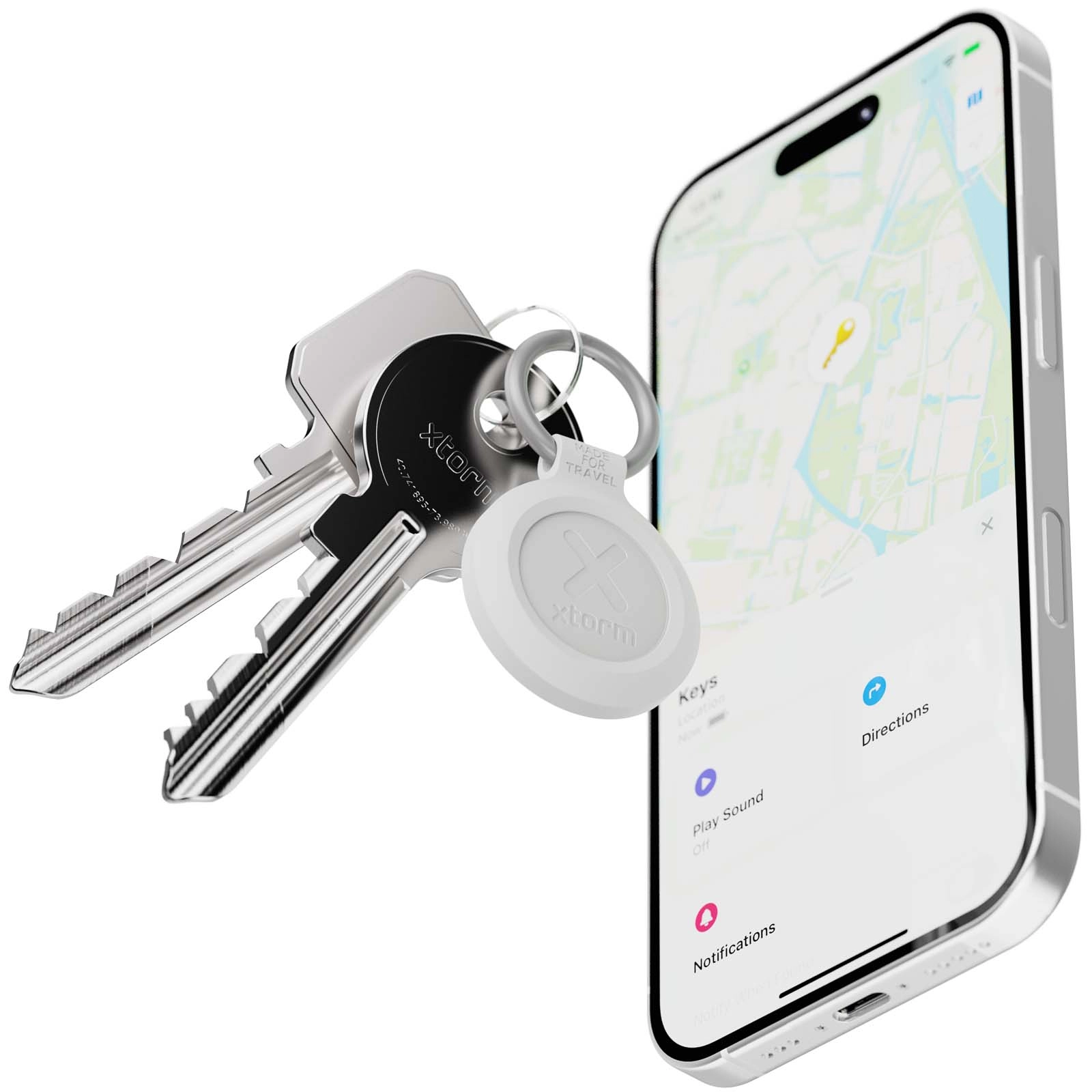 Immagine Confezione di 3 travel tag resistenti all'acqua Xtorm XTAG2GA