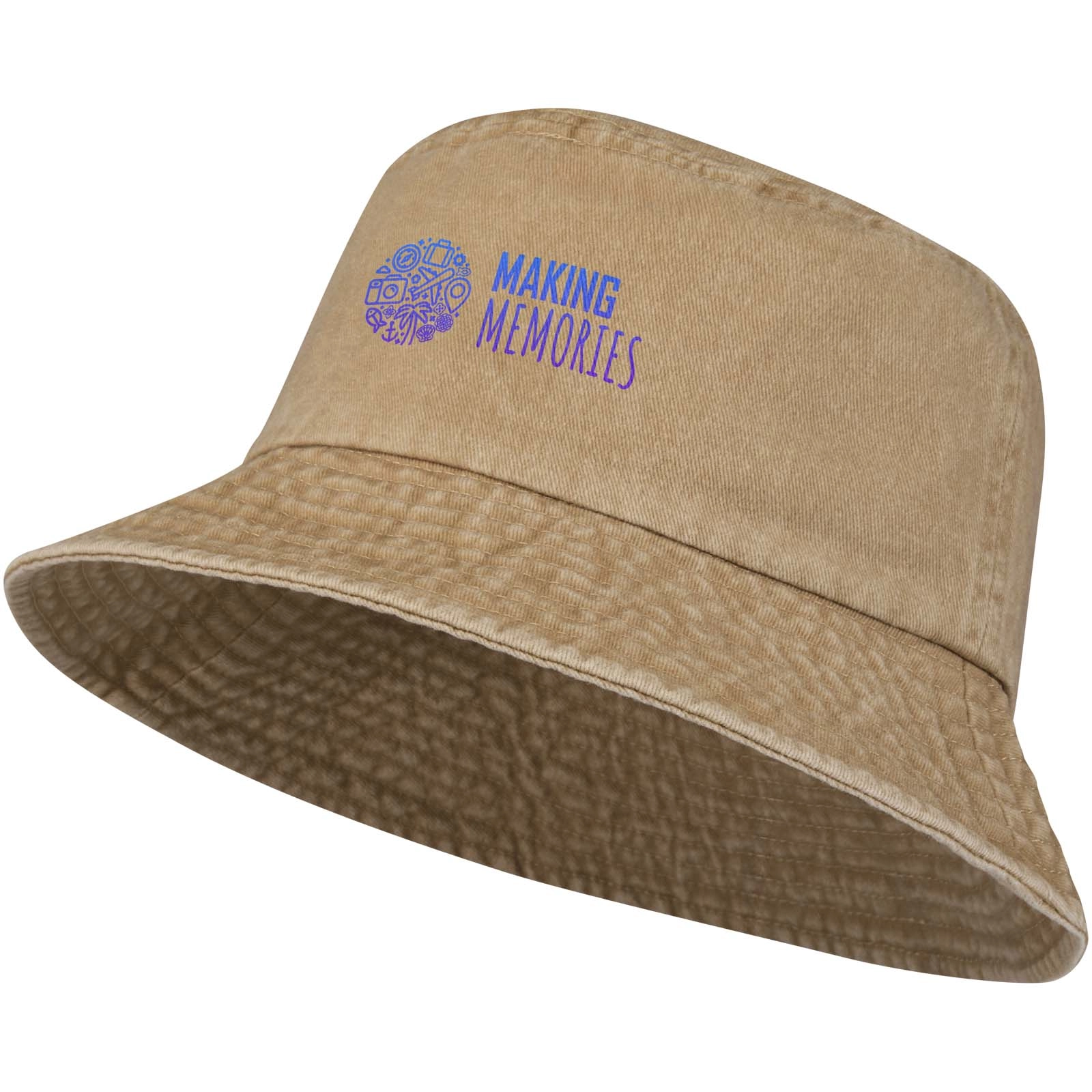 Immagine Cappello parasole in tessuto lavato da 270 g/m² Mitica