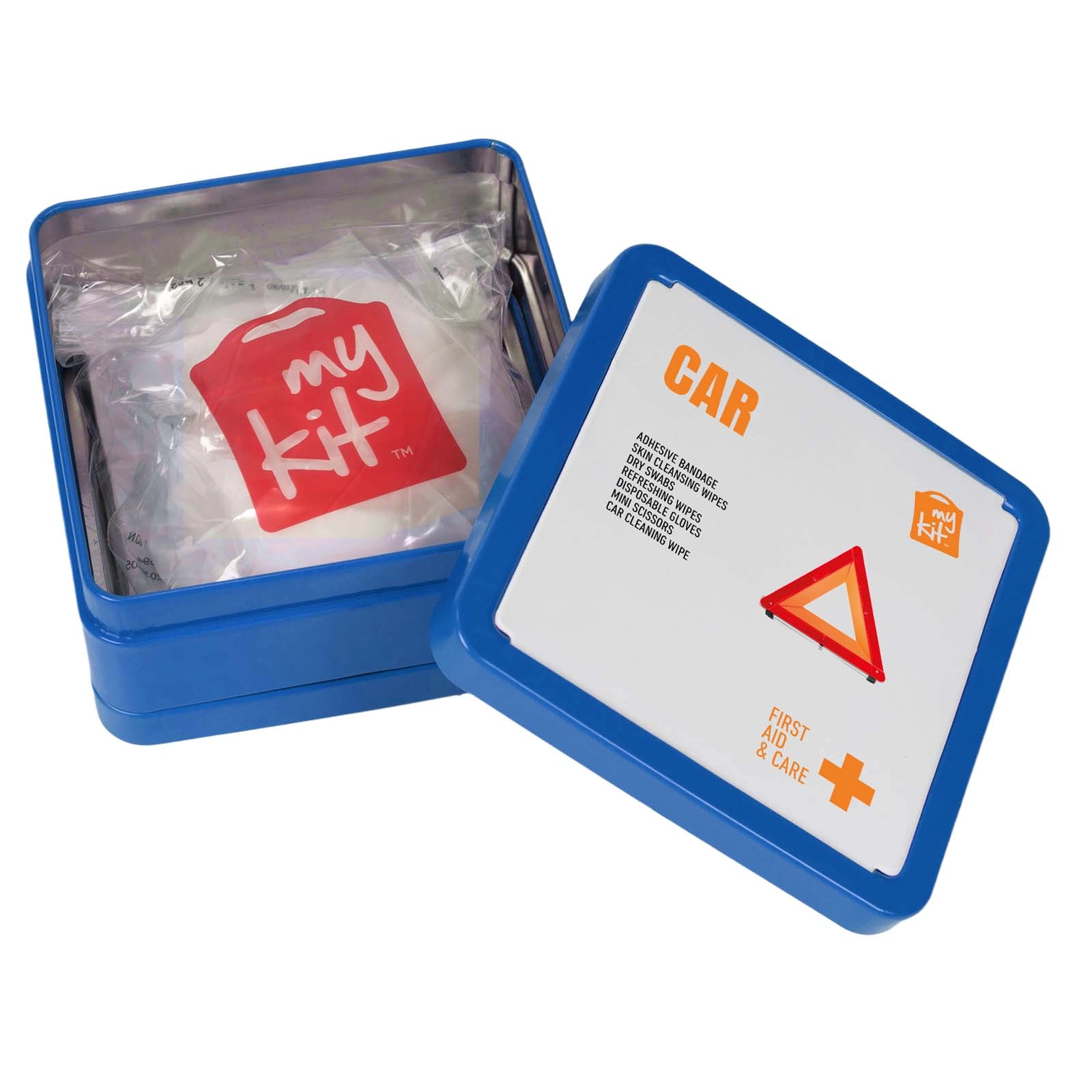 Immagine Kit di primo soccorso in scatola di latta per auto MyKit