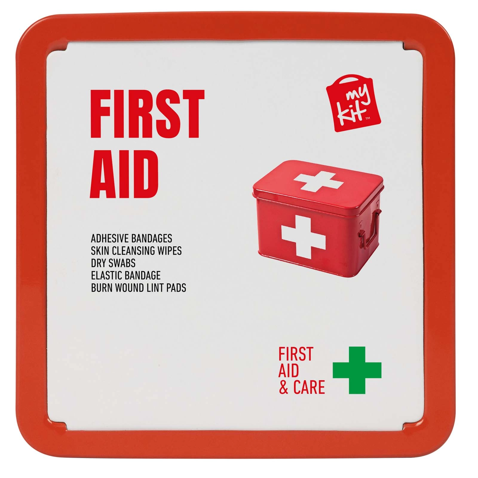 Immagine Kit di primo soccorso in scatola di latta Mykit