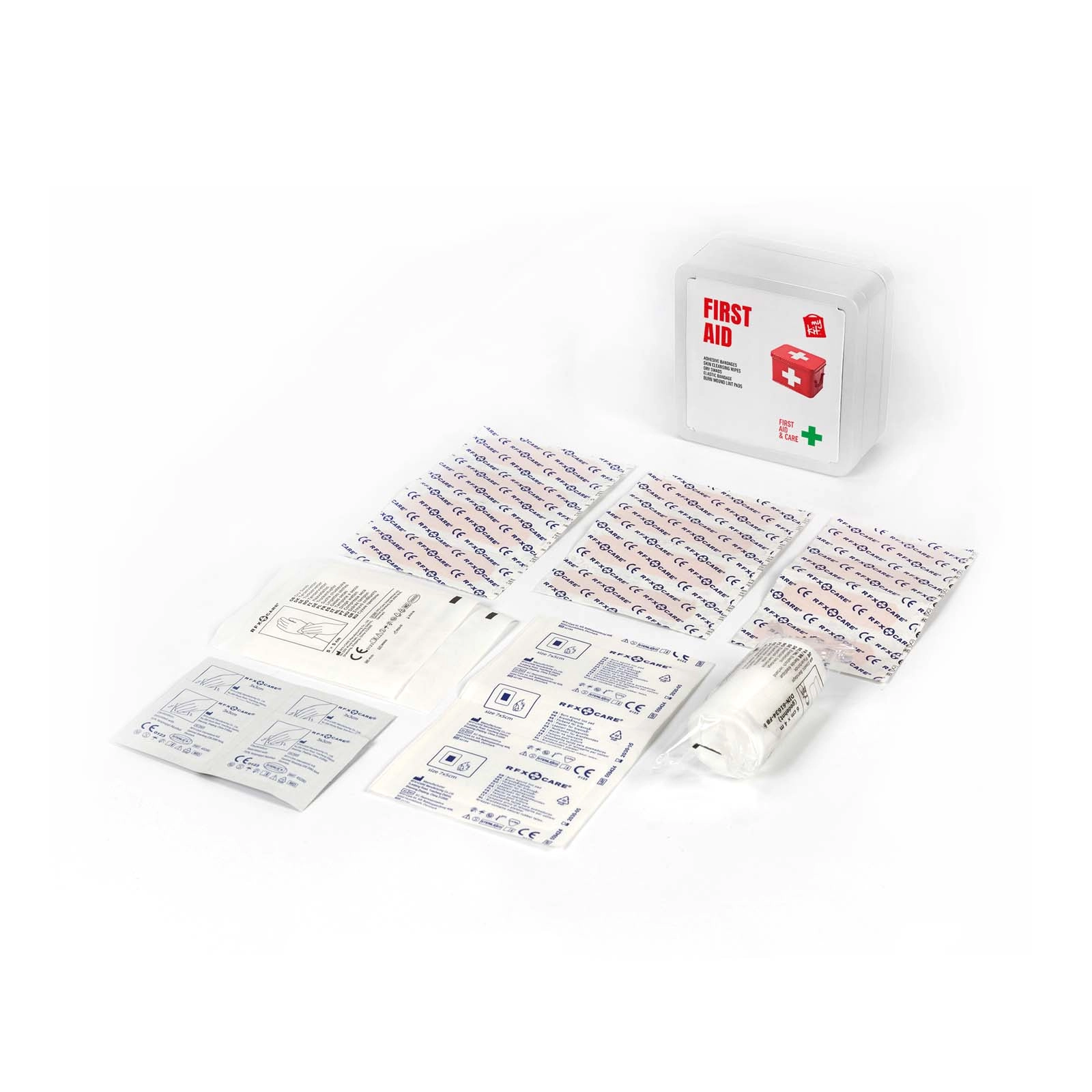 Immagine Kit di primo soccorso in scatola di latta Mykit