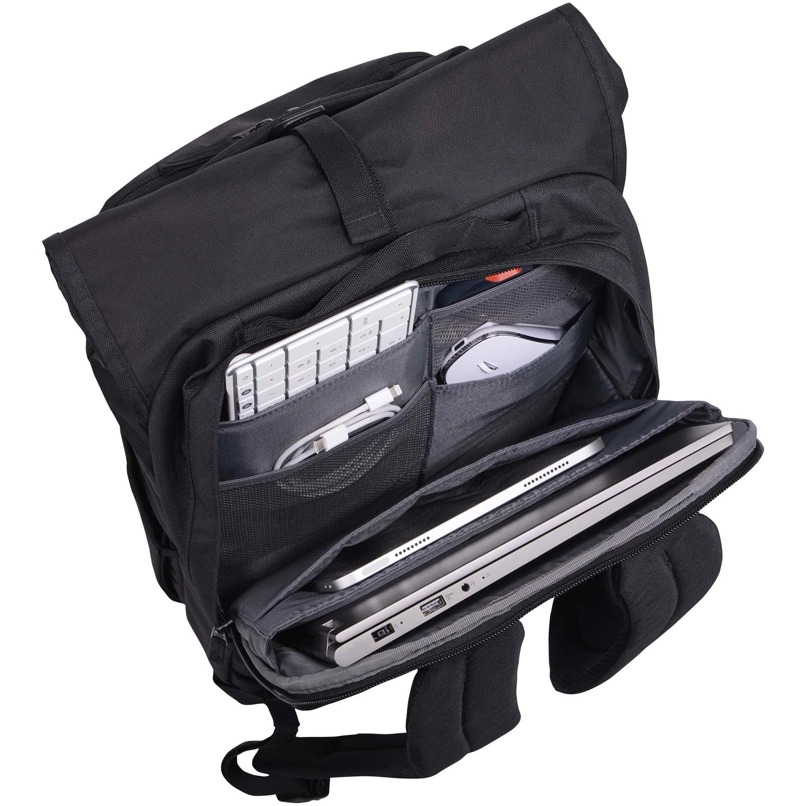 Immagine Zaino roll-top espandibile per portatile da 17