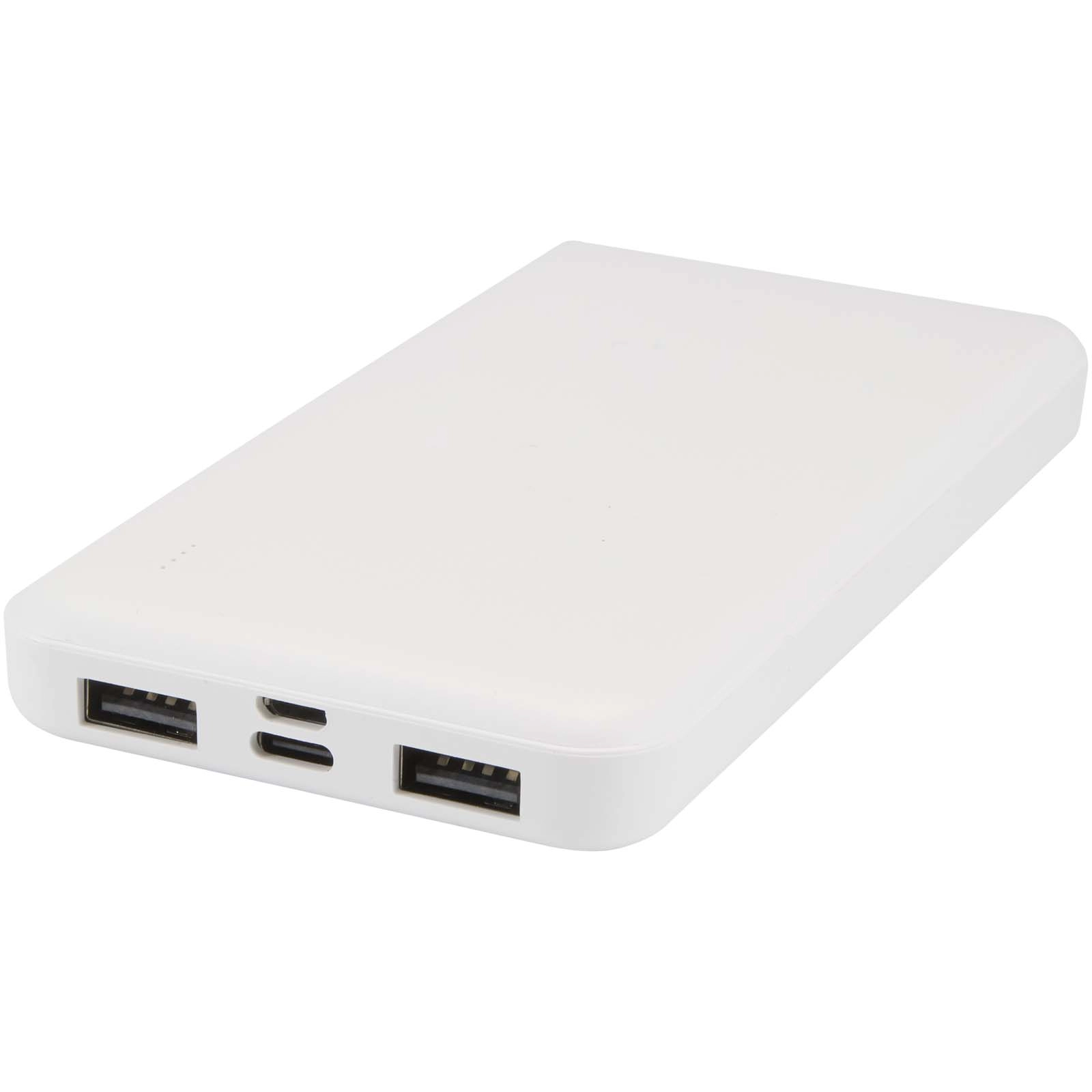 Immagine Power bank da 10.000 mAh e 10 W in plastica riciclata Intan