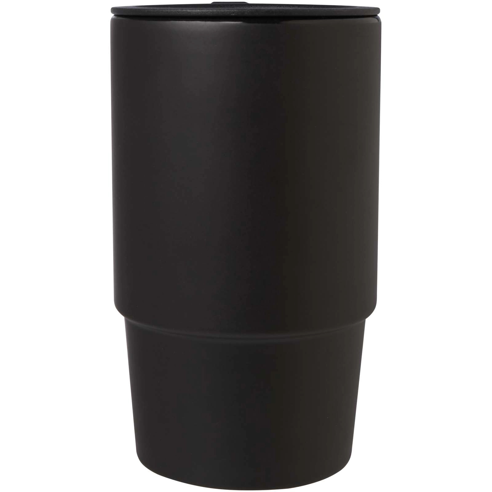 Immagine Tazza in ceramica da 450 ml con coperchio in plastica Carter