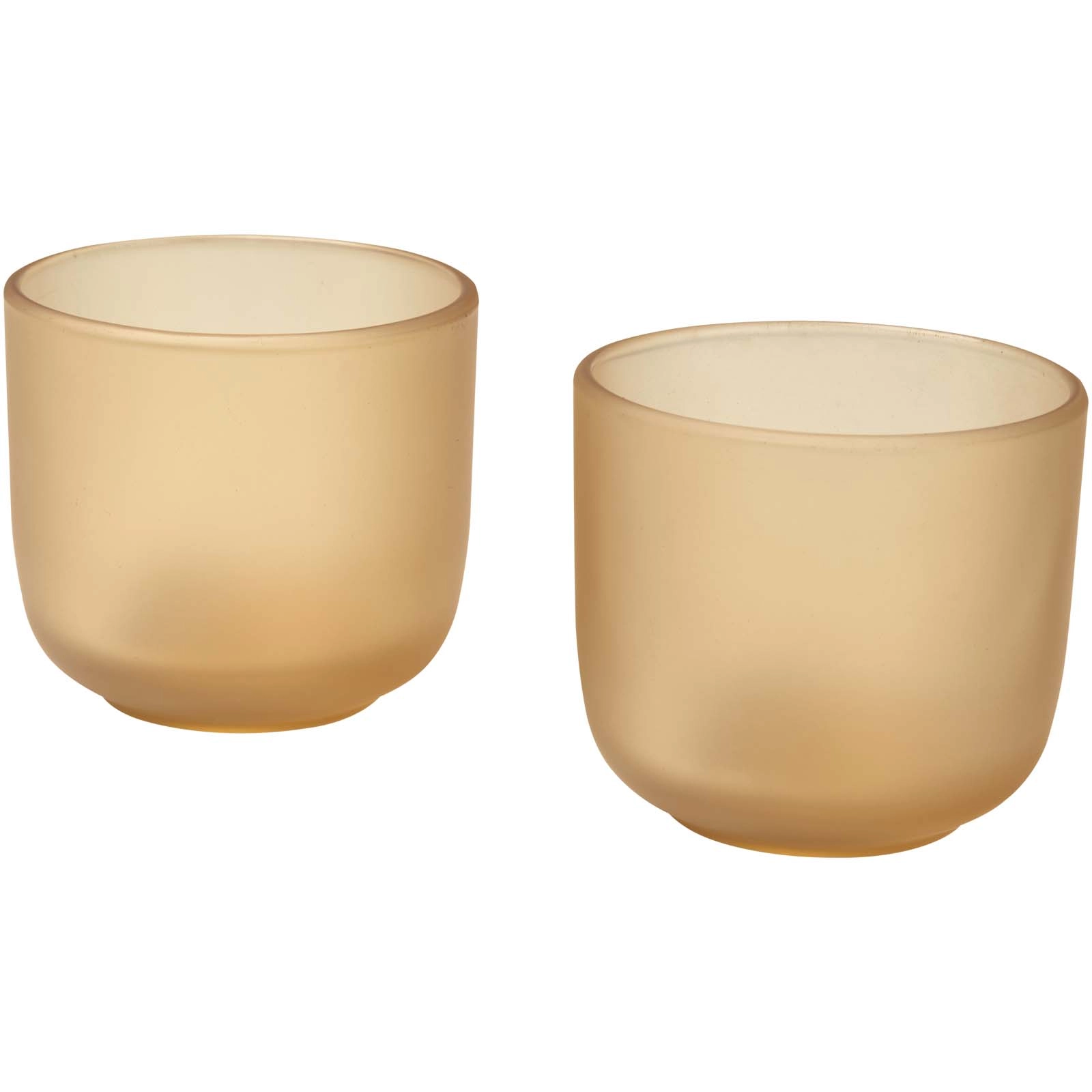 Immagine Set di 2 bicchieri in vetro con finitura opaca da 200 ml Male