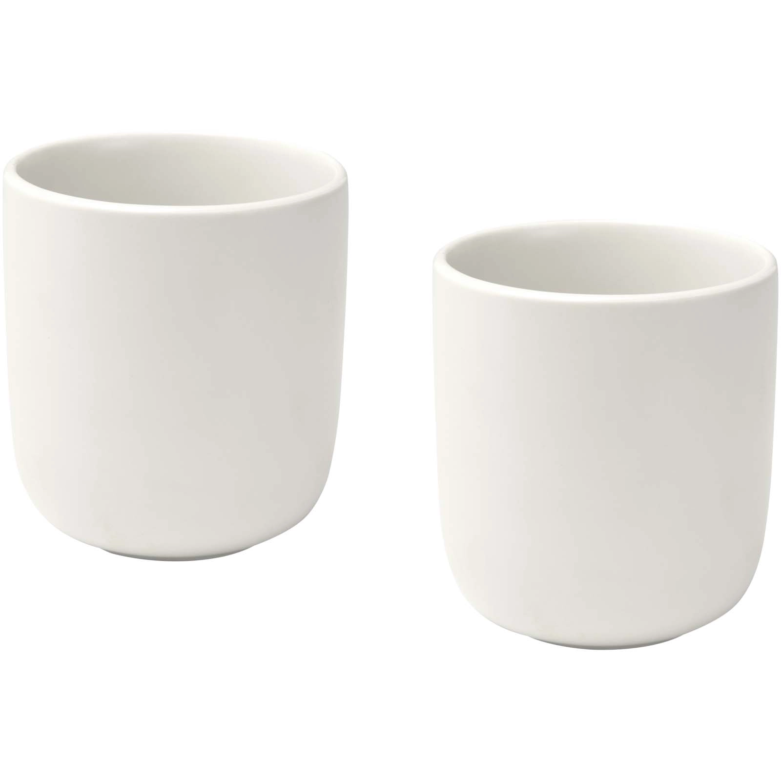 Immagine Set di 2 tazze in ceramica con finitura opaca da 200 ml Male