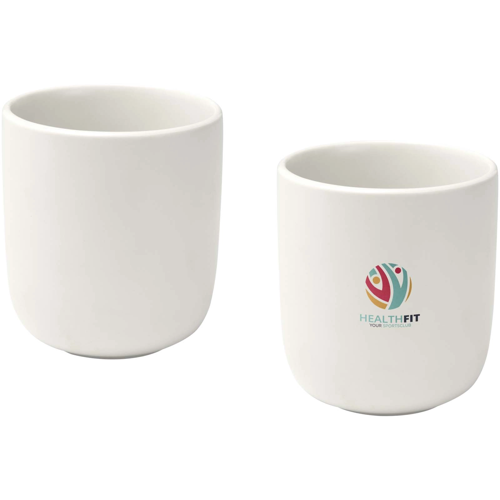 Immagine Set di 2 tazze in ceramica con finitura opaca da 200 ml Male