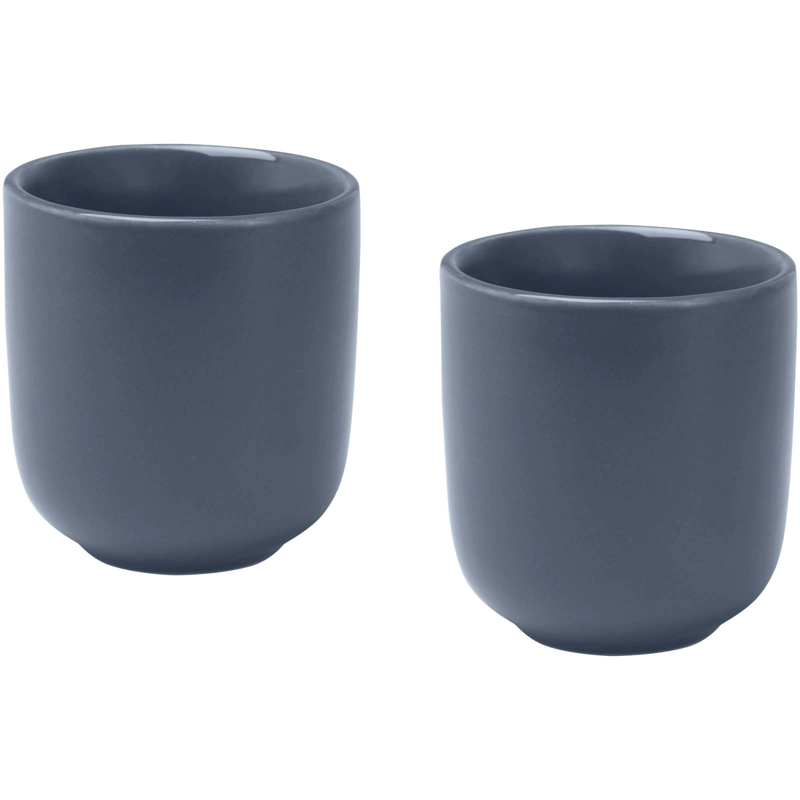 Immagine Set di 2 tazzine per espresso in ceramica con finitura opaca da 90 ml Male