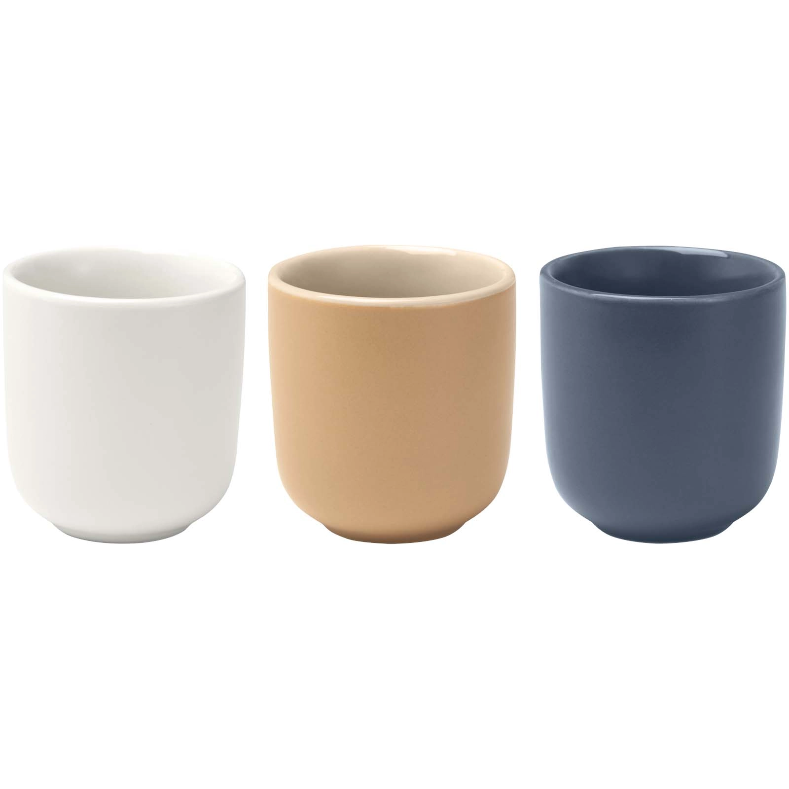 Immagine Set di 2 tazzine per espresso in ceramica con finitura opaca da 90 ml Male