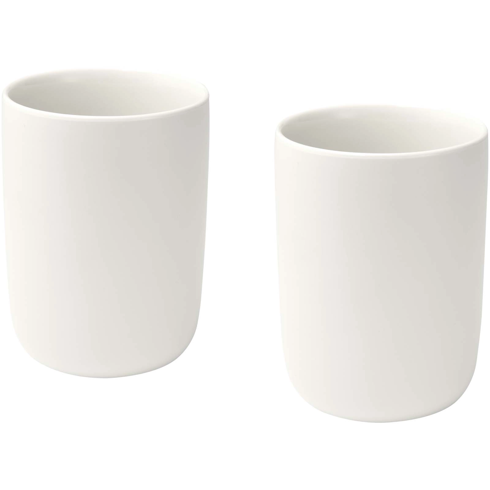 Immagine Set di 2 bicchieri in ceramica con finitura opaca da 350 ml Male
