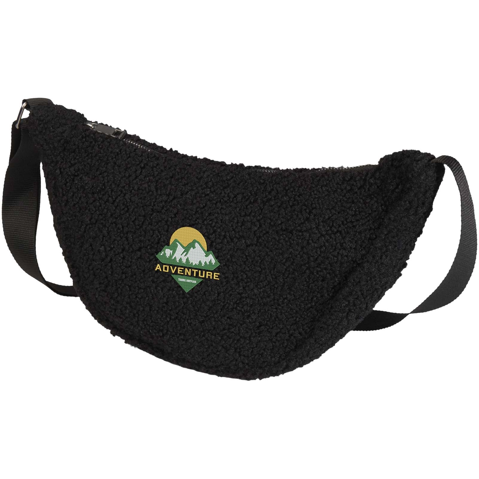 Immagine Borsa a tracolla in sherpa riciclato certificato GRS da 3 litri Bear