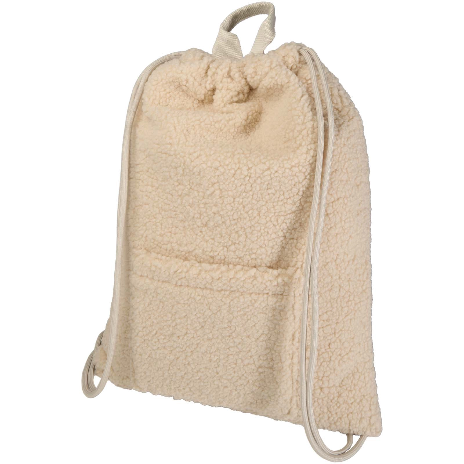 Immagine Zaino con cordoncino in sherpa riciclato certificato GRS da 9 litri Bear