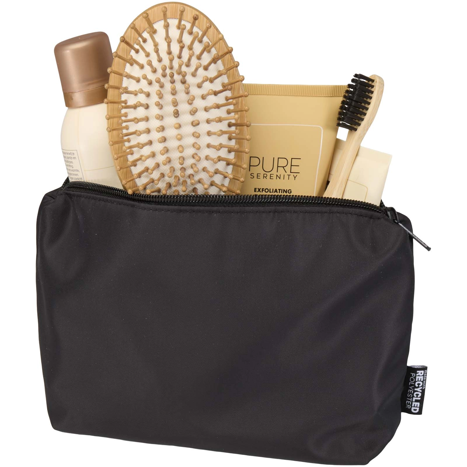 Immagine Beauty case da viaggio in materiale riciclato da 2 litri Trip Aware™