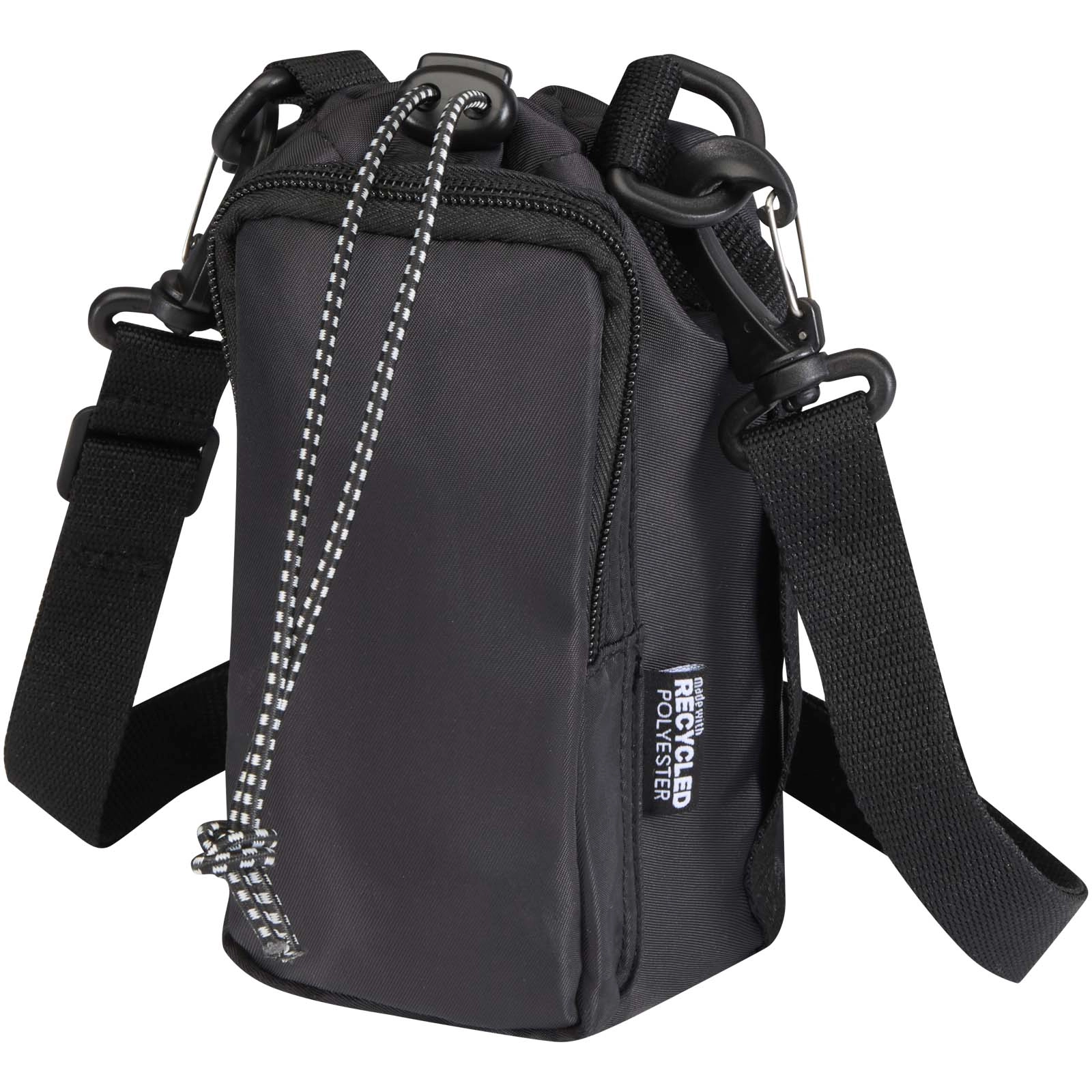 Immagine Borsa da viaggio per bottiglie in materiale riciclato da 2 litri Trip Aware™