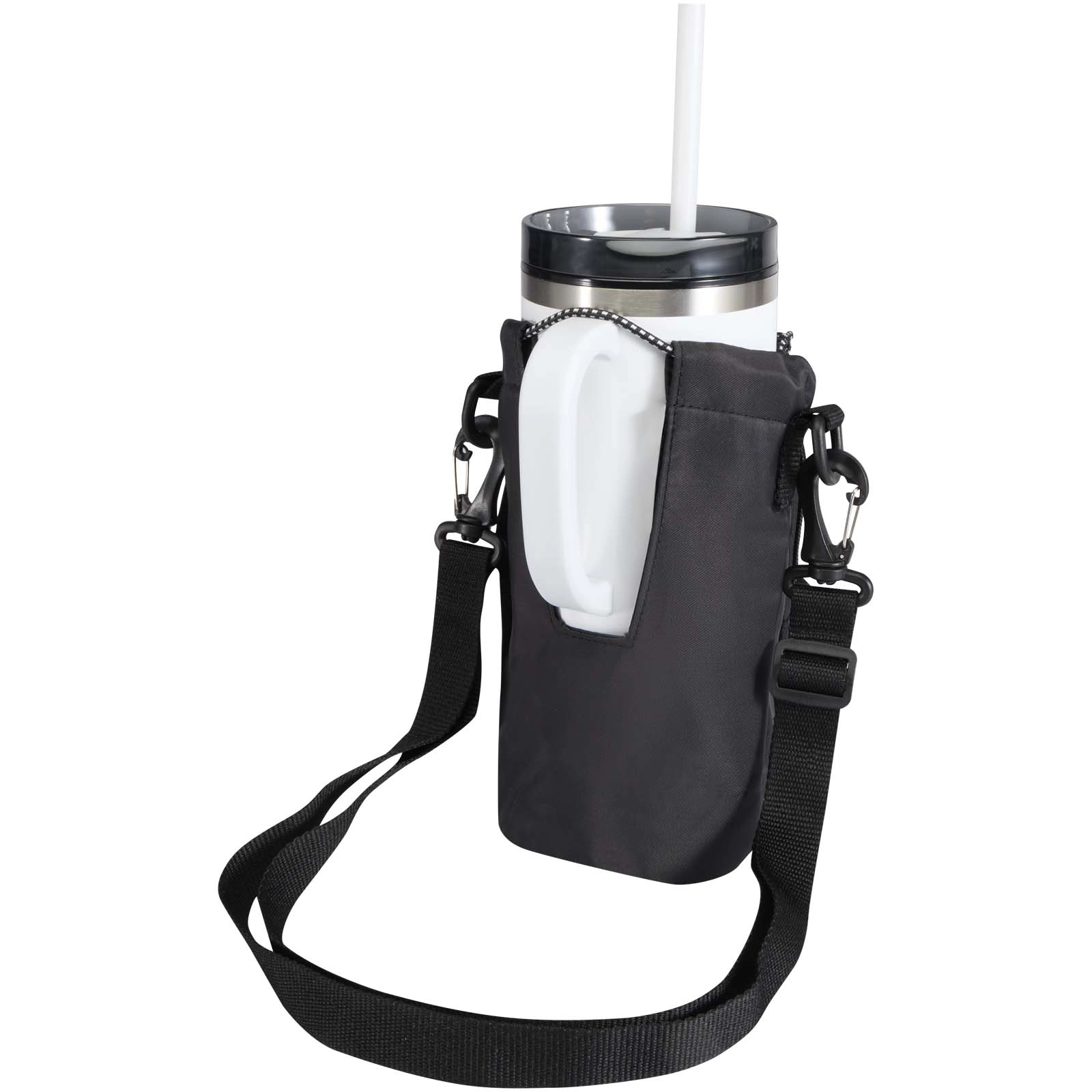 Immagine Borsa da viaggio per bottiglie in materiale riciclato da 2 litri Trip Aware™