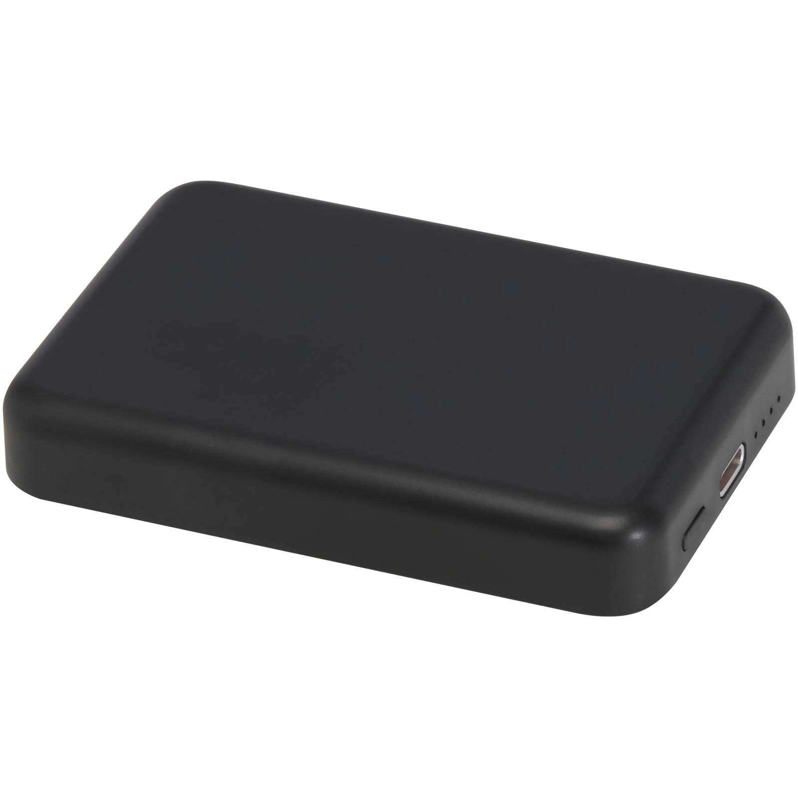 Immagine Power bank magnetico wireless da 5.000 mAh e 15 W con 20 W PD in plastica riciclata Acrab
