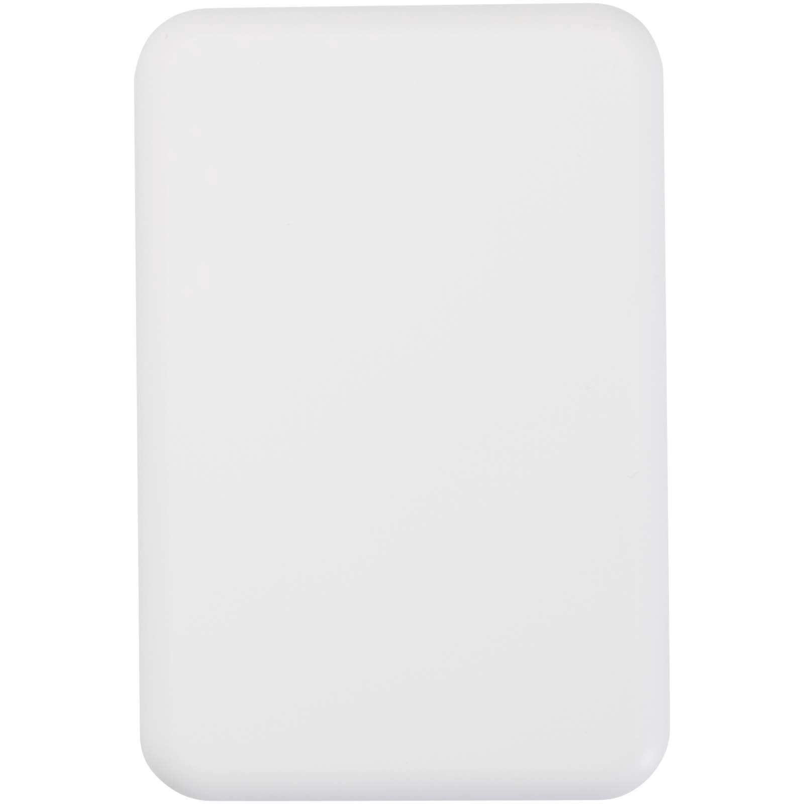 Immagine Power bank magnetico wireless da 5.000 mAh e 15 W con 20 W PD in plastica riciclata Acrab