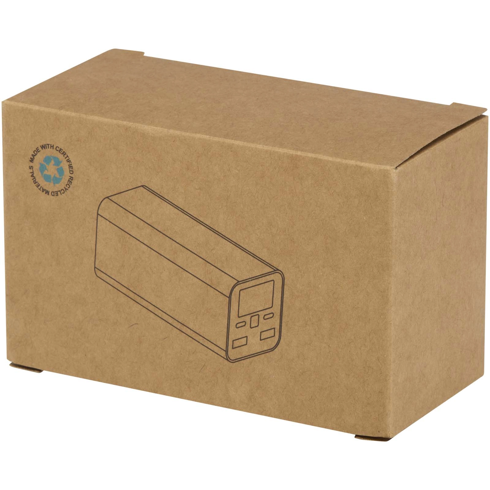 Immagine Power bank in alluminio riciclato certificato RCS da 20.000 mAh e 70 W Acamar