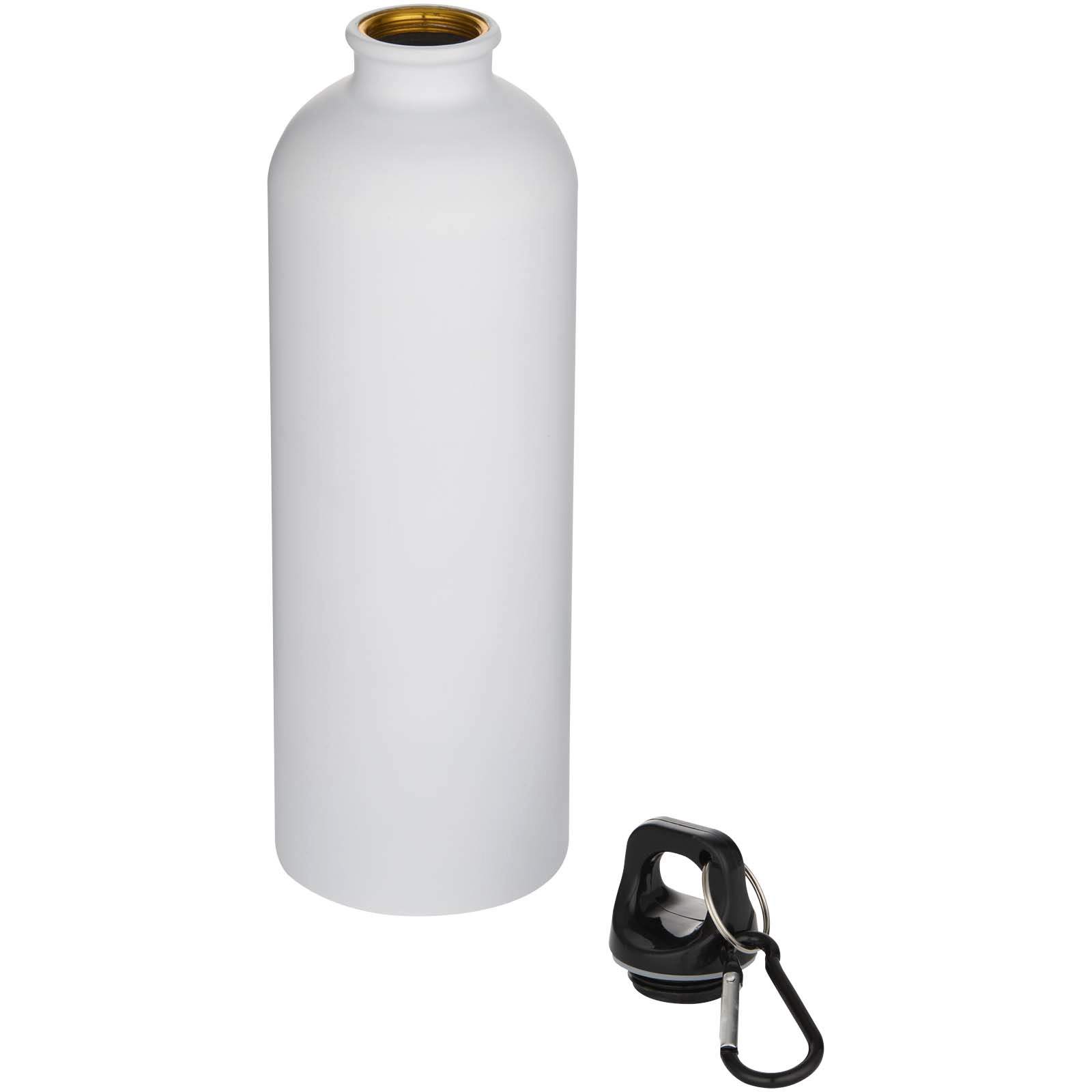 Immagine Borraccia da 750 ml in acciaio inossidabile riciclato RCS a parete singola con moschettone Oregon