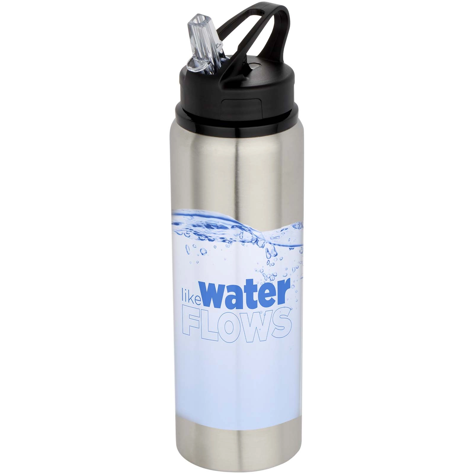Immagine Borraccia a parete singola in acciaio inossidabile riciclato certificato RCS da 800 ml Fitz